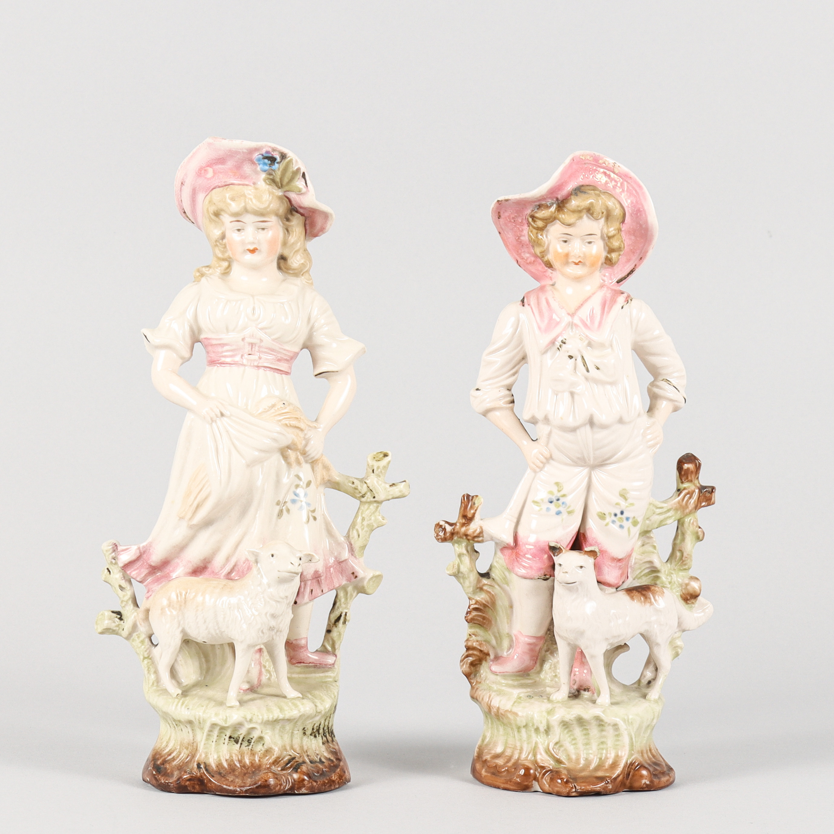 PARFIGURINER porslin, 18/1900-tal.