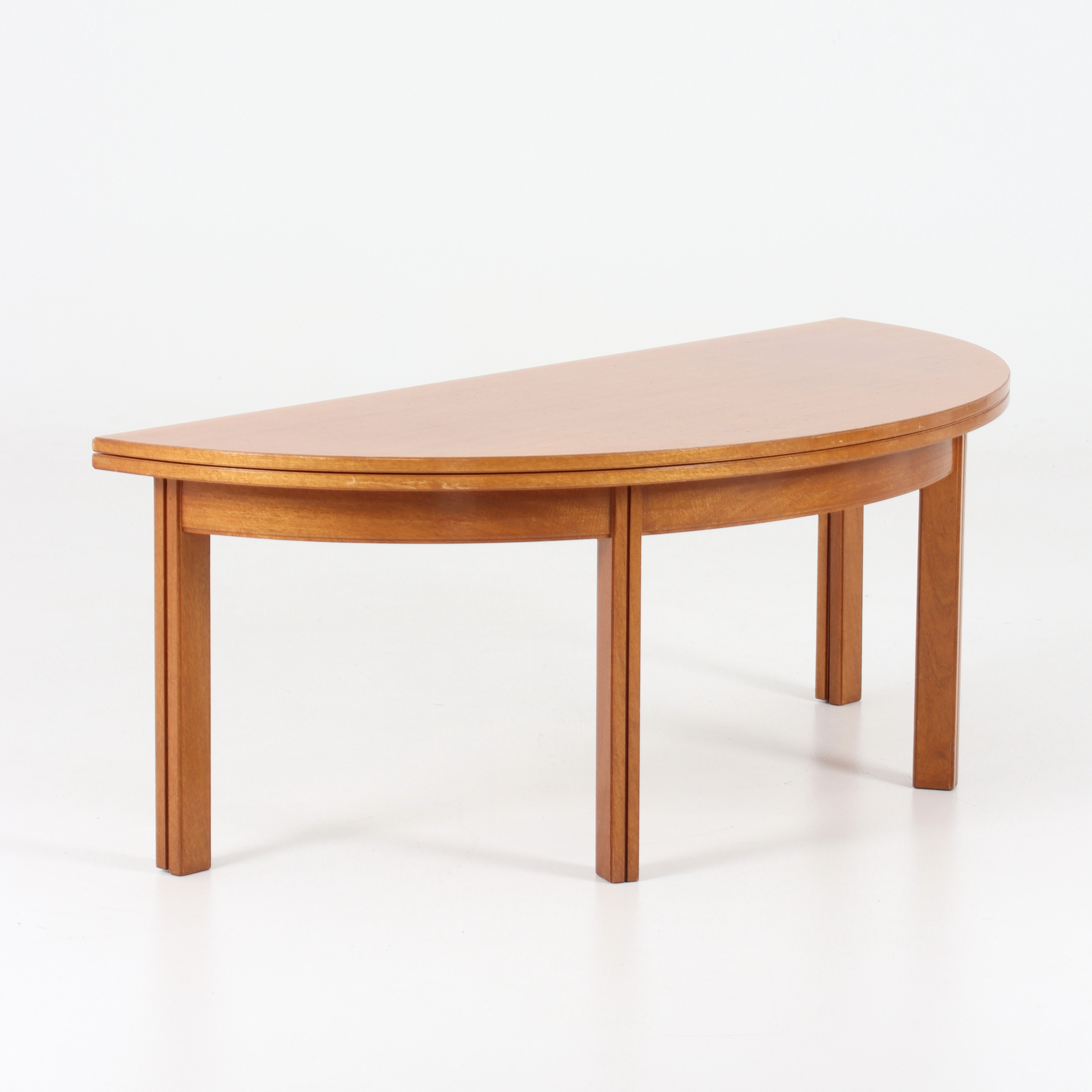 SOFFBORD, halvbordsmodell med klaff, troligen Dux, 1900-talets andra hälft.