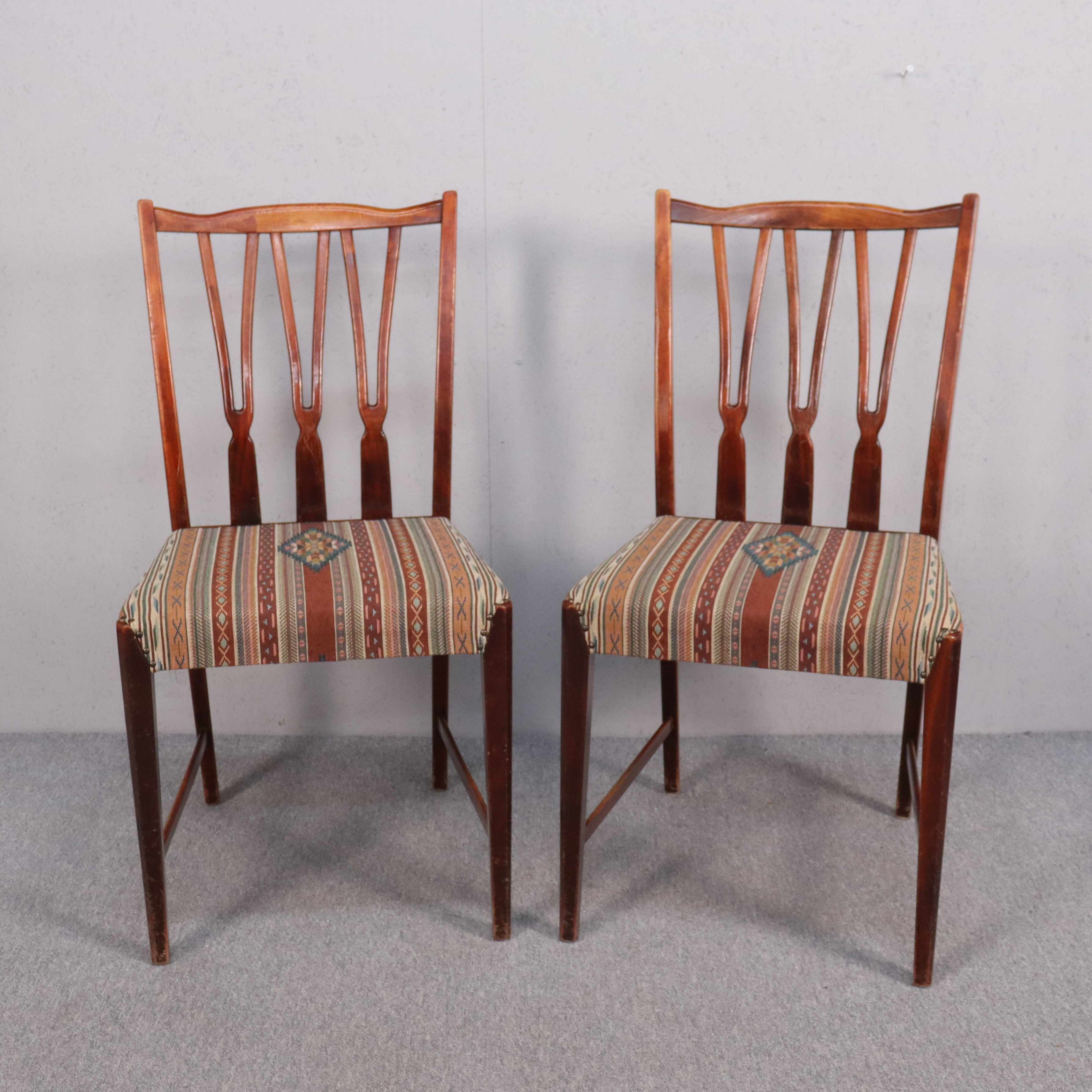 NILS JONSSON för Hugo Troed, Bjärnum, "Trim", stolar, 1 par, 1950-tal.