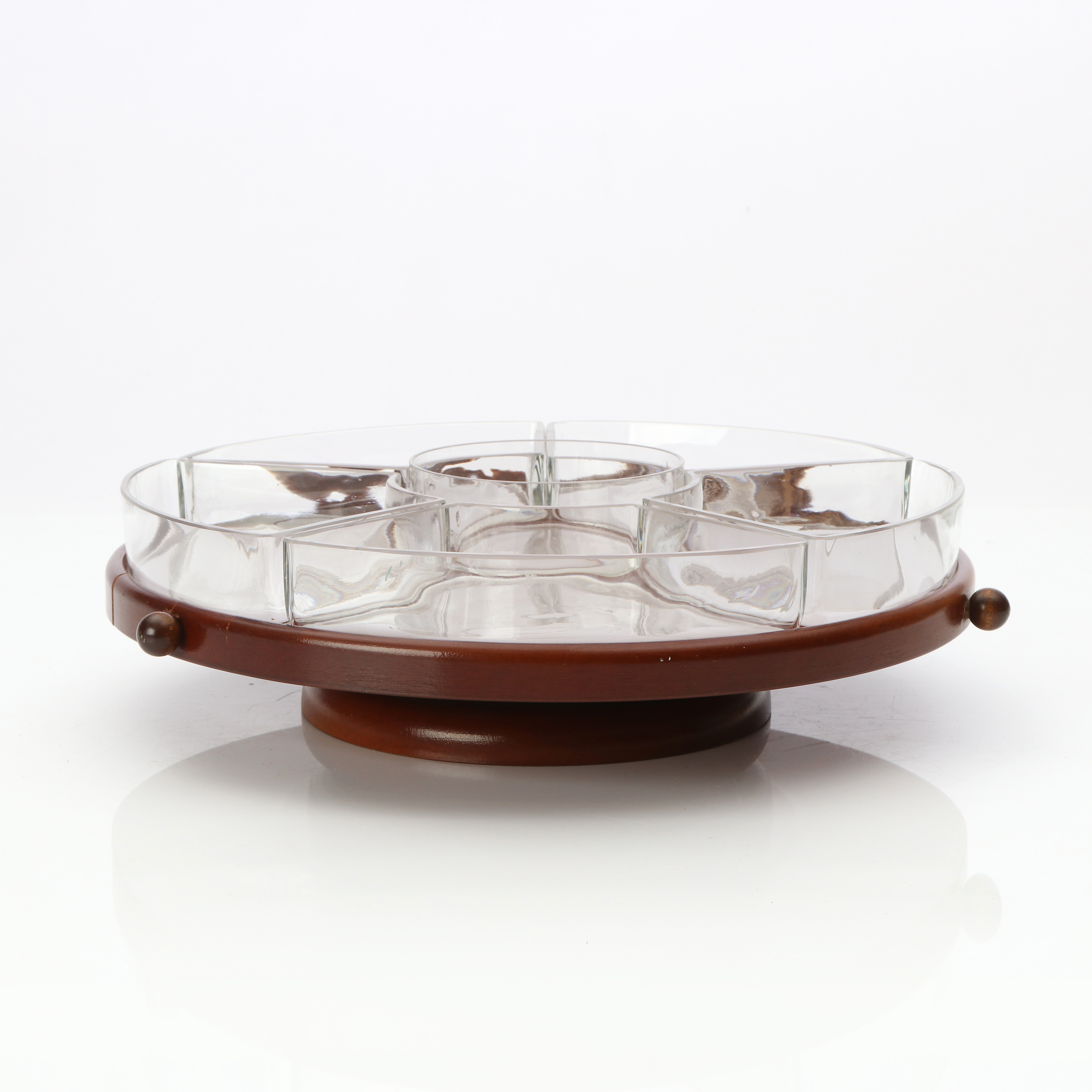 CABARET. Glas samt betsat trä. 1900-tal.