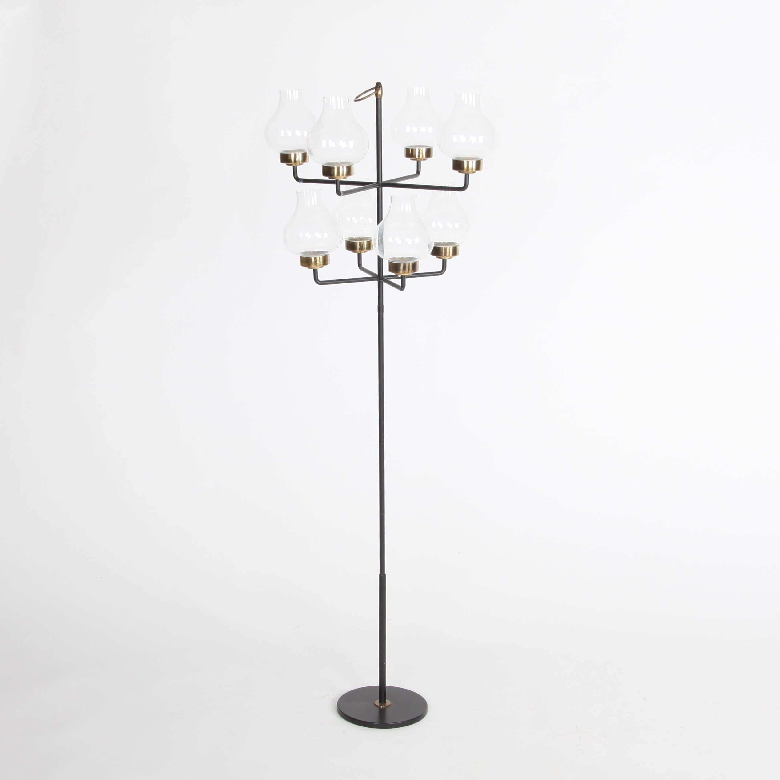 ANDERS PEHRSON. 1912-1982. Golvljusstake/bordsljusstake "Ofir Octav", Ateljé Lyktan, 1900-talets andra hälft.