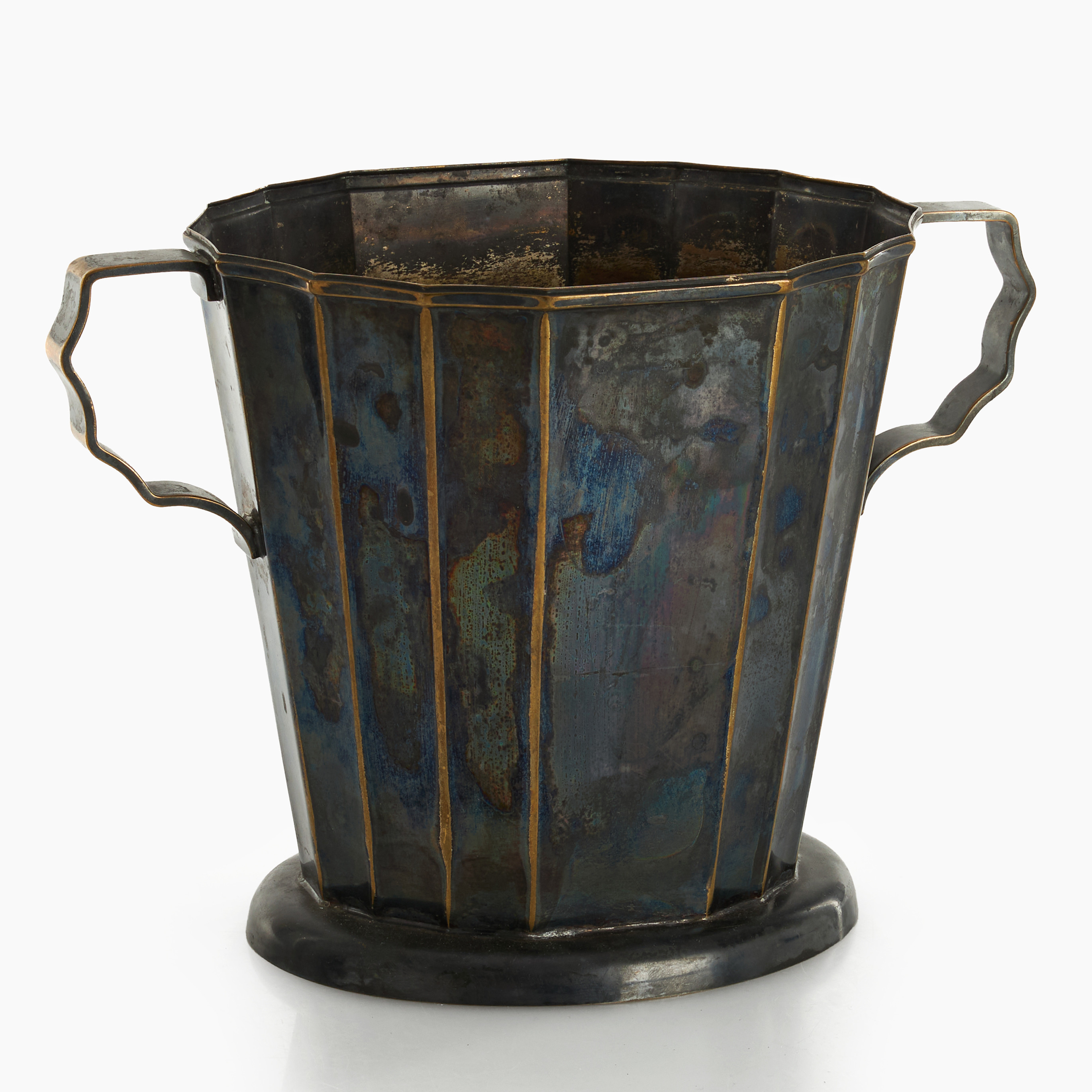 CHAMPAGNEKYLARE, nysilver, DBO Württemberg, Tyskland, 1900-talets första hälft, art deco.