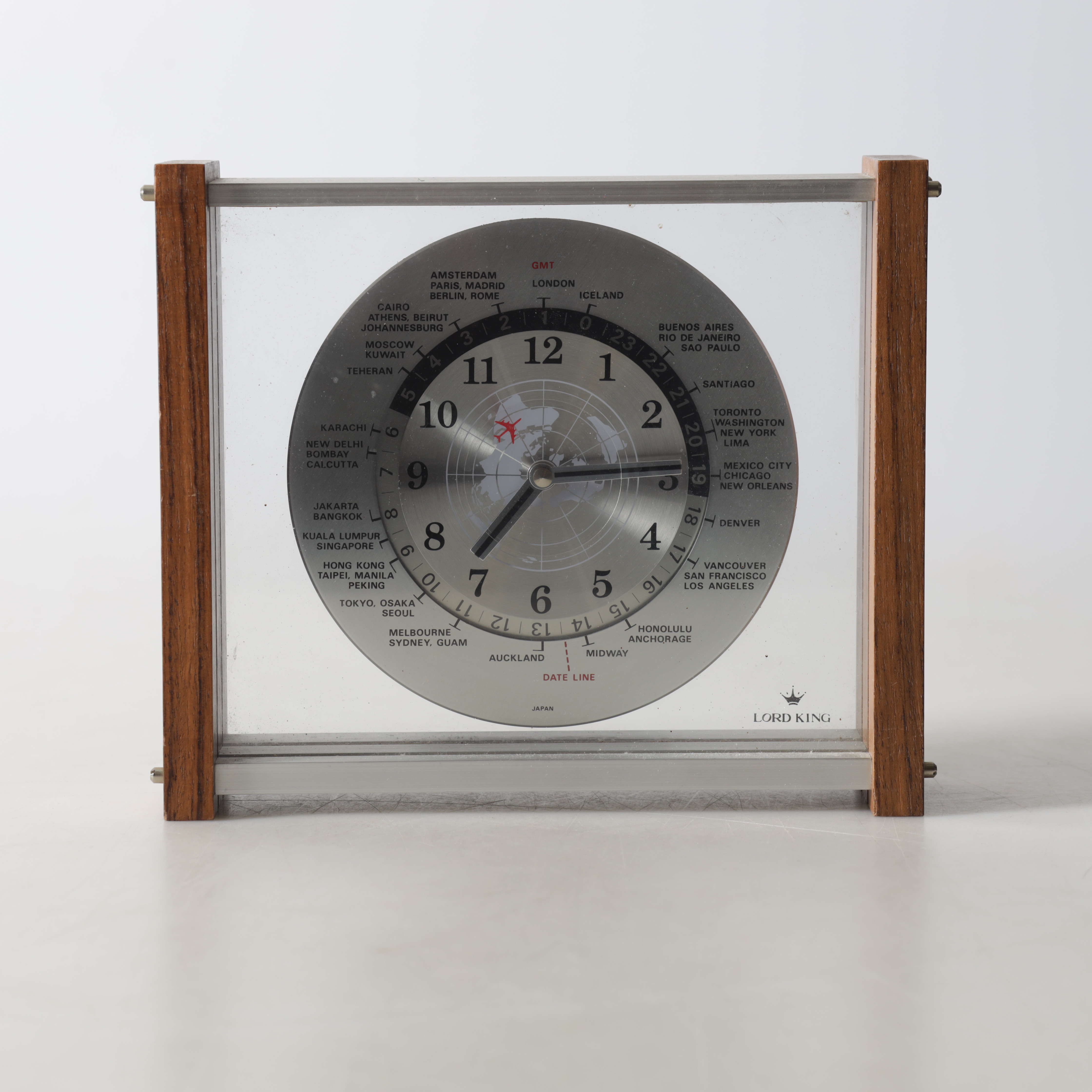 VÄRLDSUR, quartz, Lord King, Japan, 1900-talets andra hälft.