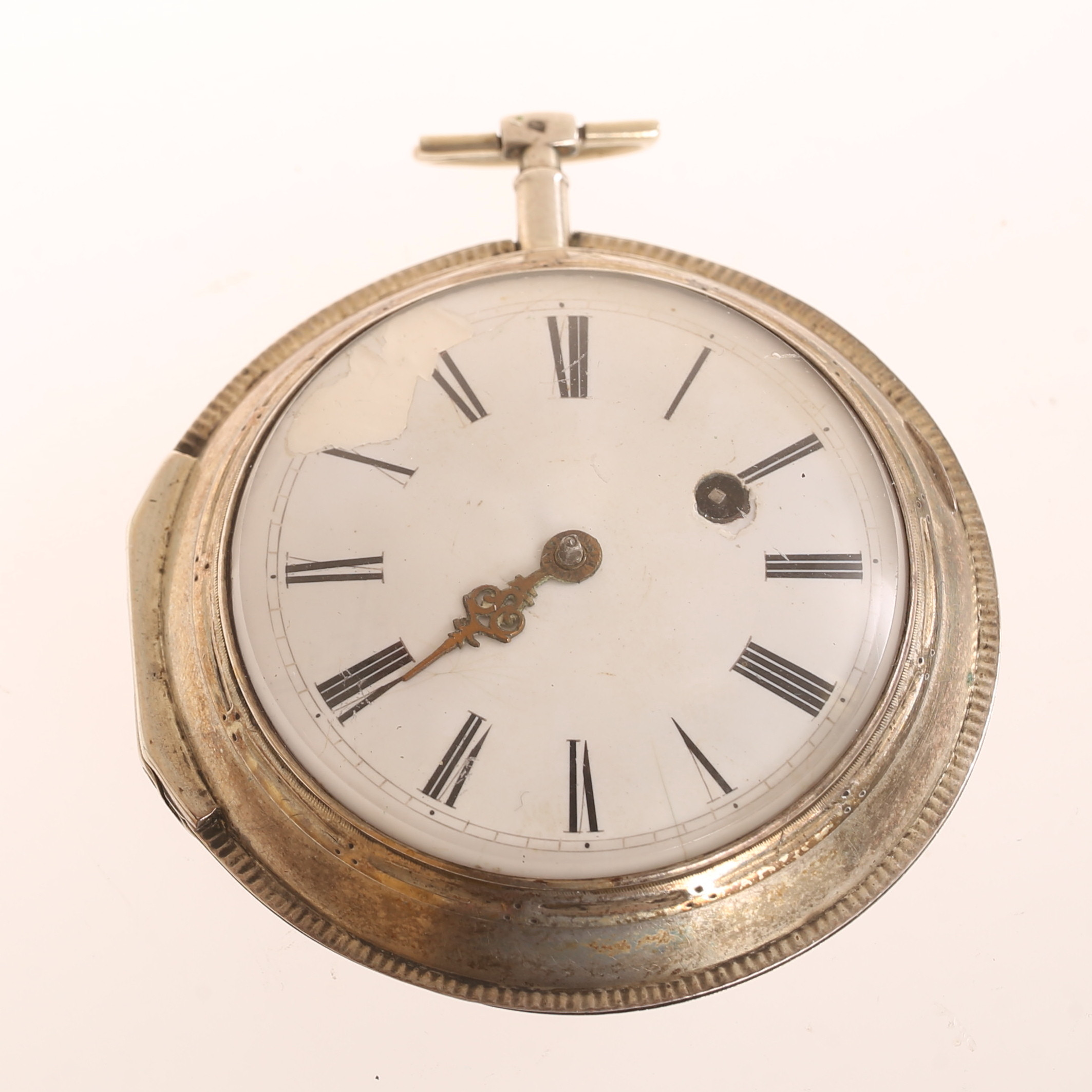 SPINDELUR, silver, John Ward, London 1700-tal.