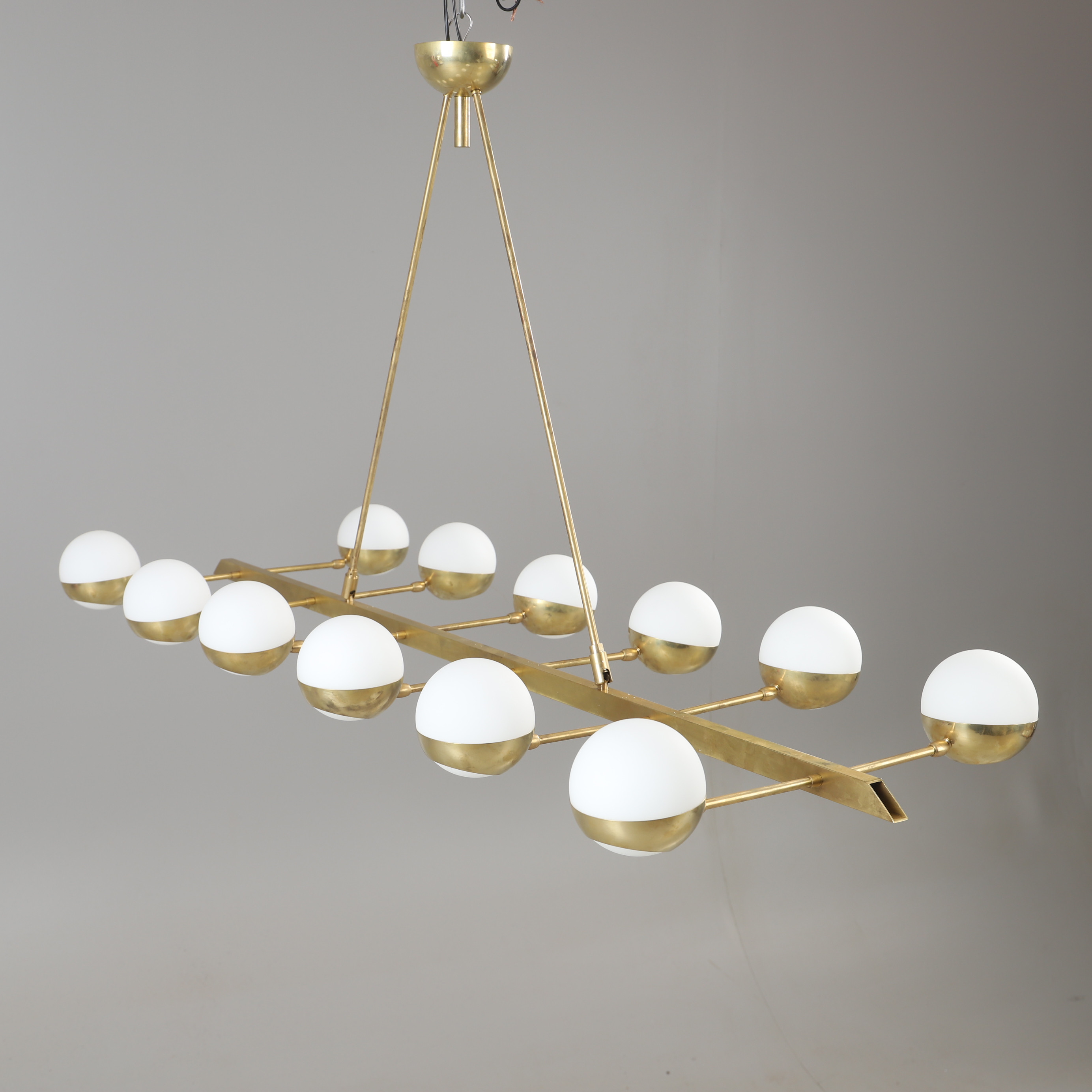 TAKLAMPA, "Square crystal chandelier", Luci Progetti, Parma, Italien, samtida.