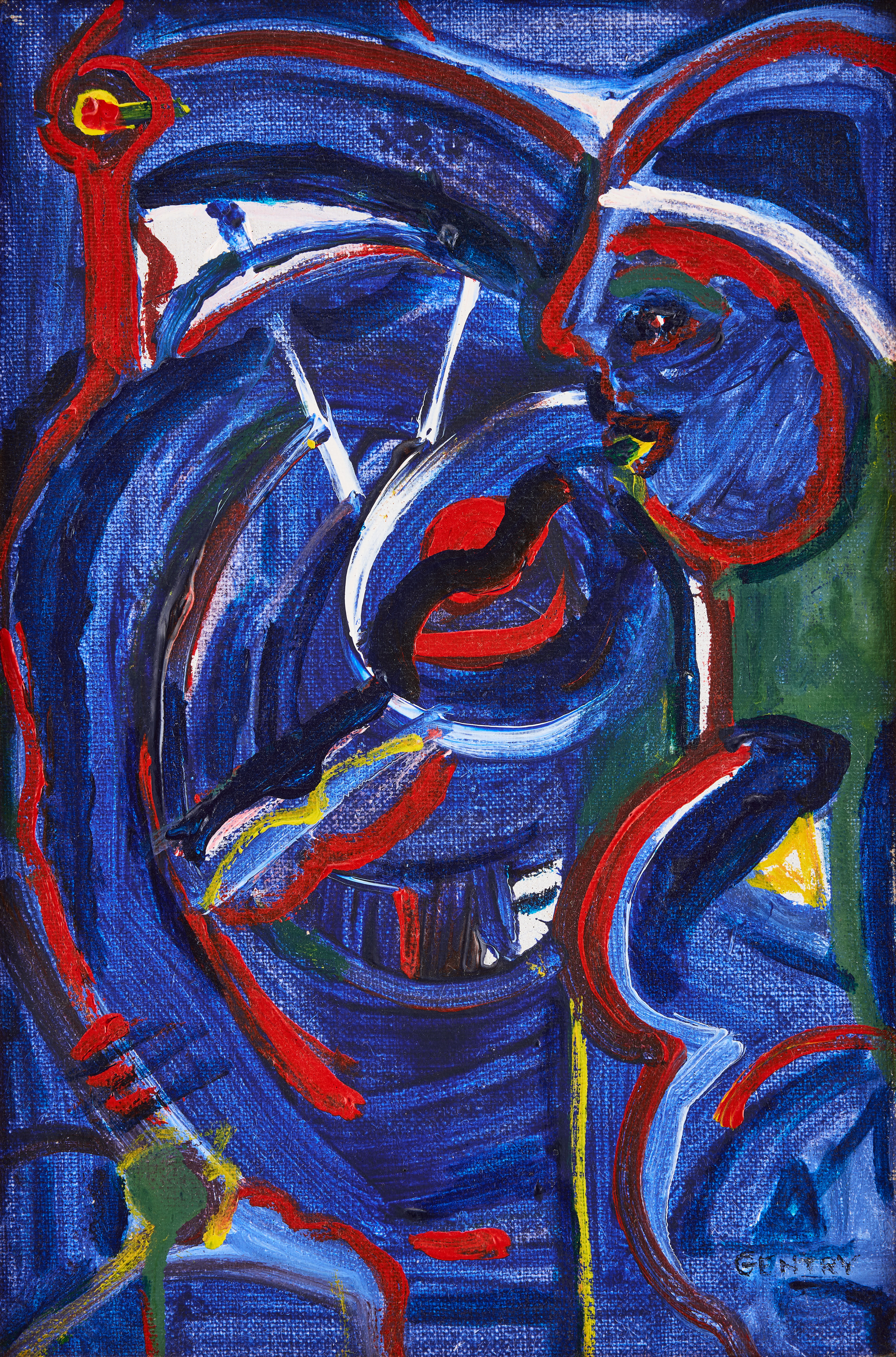 HERBERT GENTRY. "Speaking with the worm".