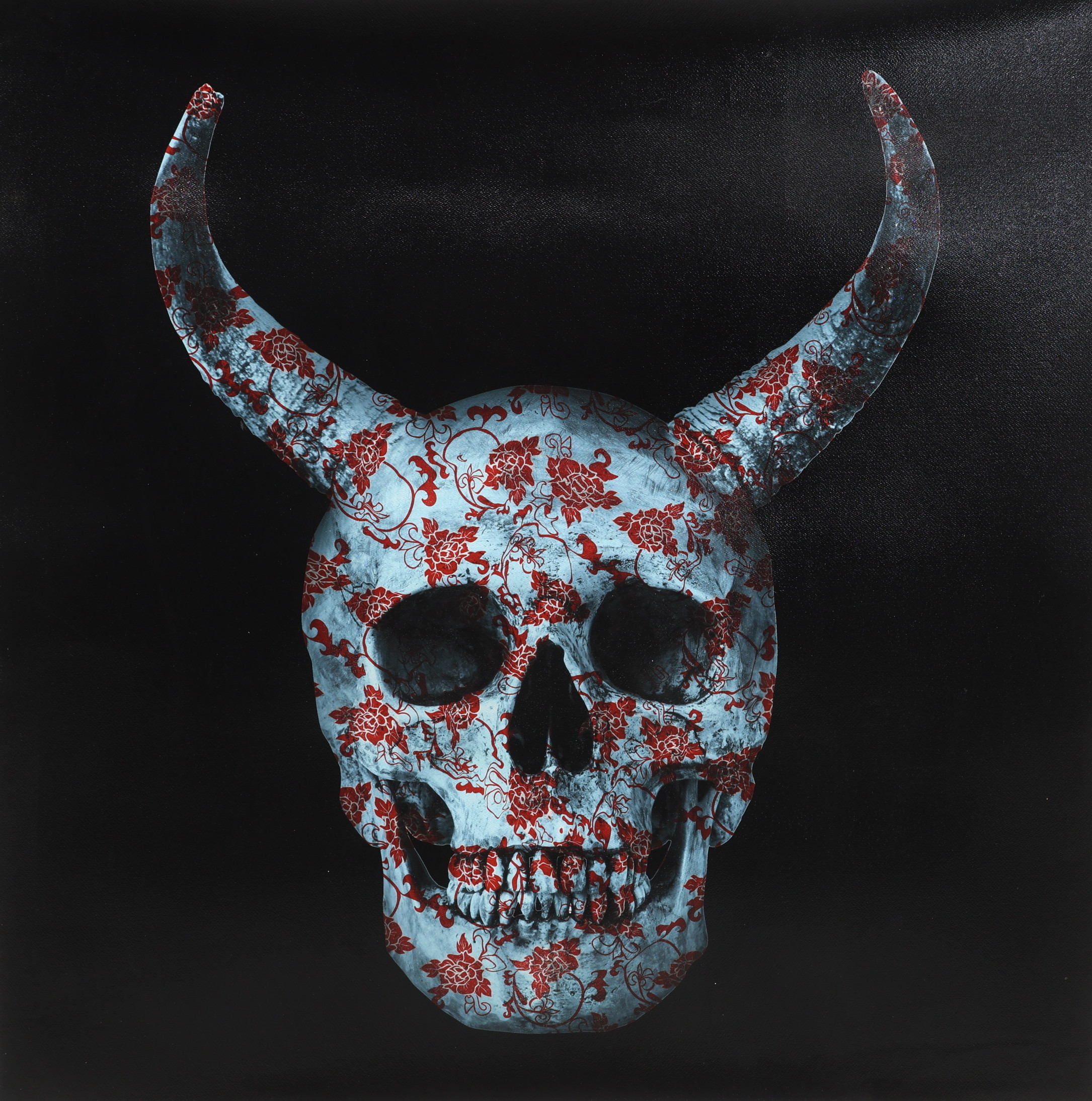 LARS TUNEBO. Mixed media, original, på papper, signerad.