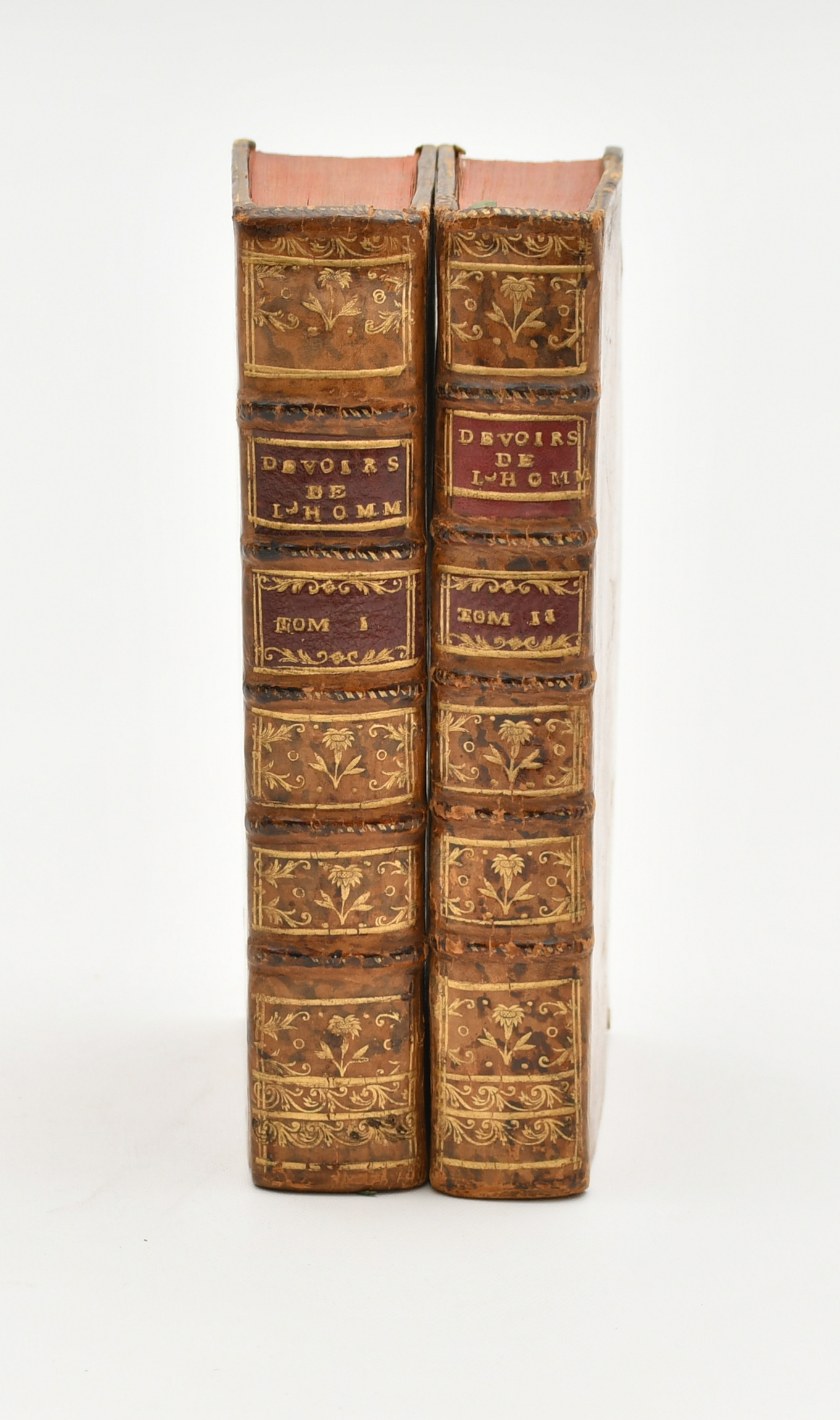 PUFFENDORFF, SAMUEL. Les devoirs de l'homme et du citoyen, tels qu'ils sont prescrits par la loi naturelle.