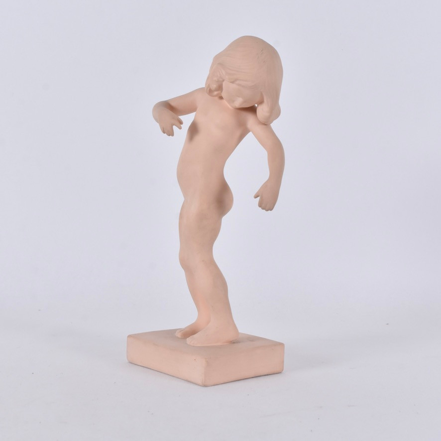 KAI NIELSEN. figurin, keramik, Venus Kallipygos.