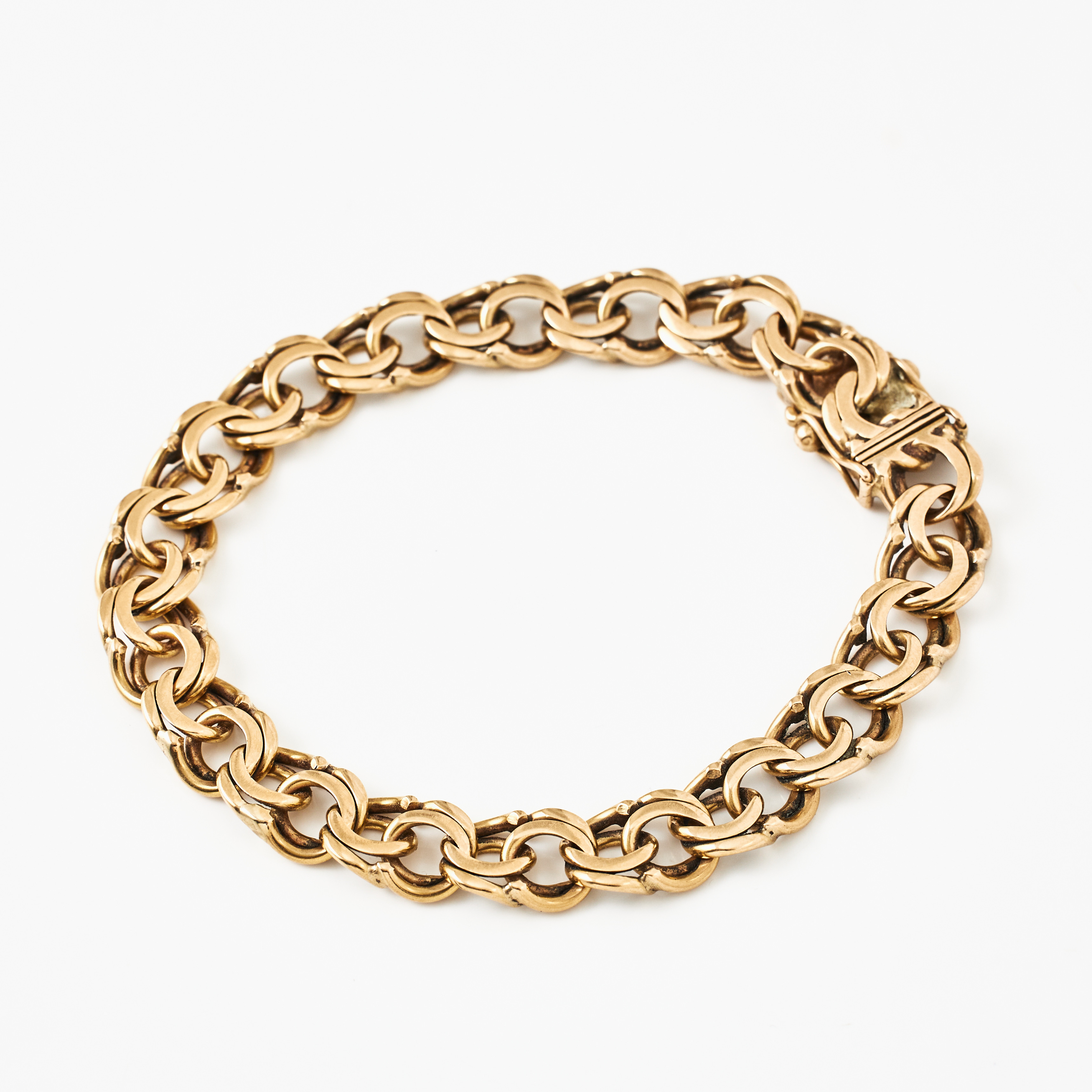 ARMBAND, 18 k guld, Bismarck, Bengt Hallberg Guldsmeds AB, Köping 1967.