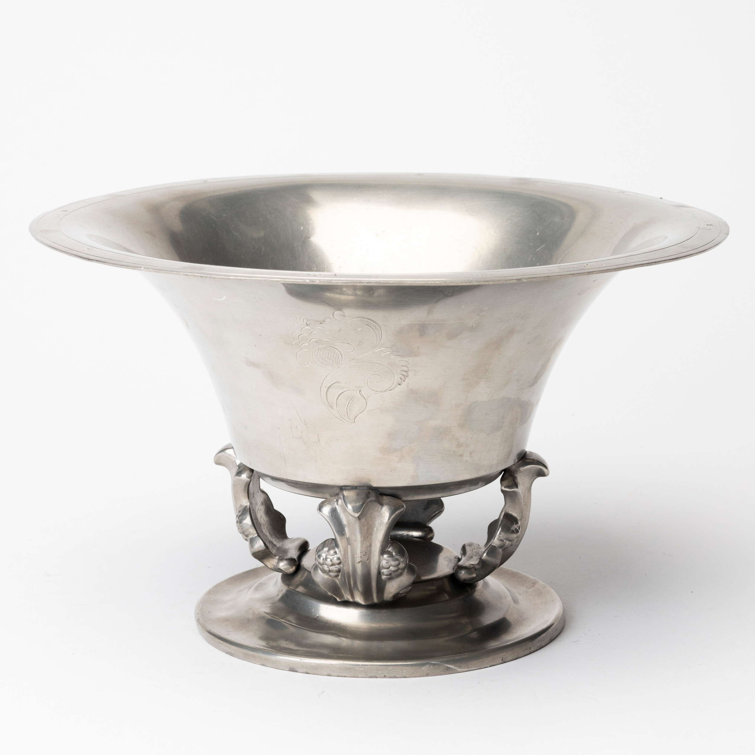 UPPSATSSKÅL, tenn, Gab, 1932.