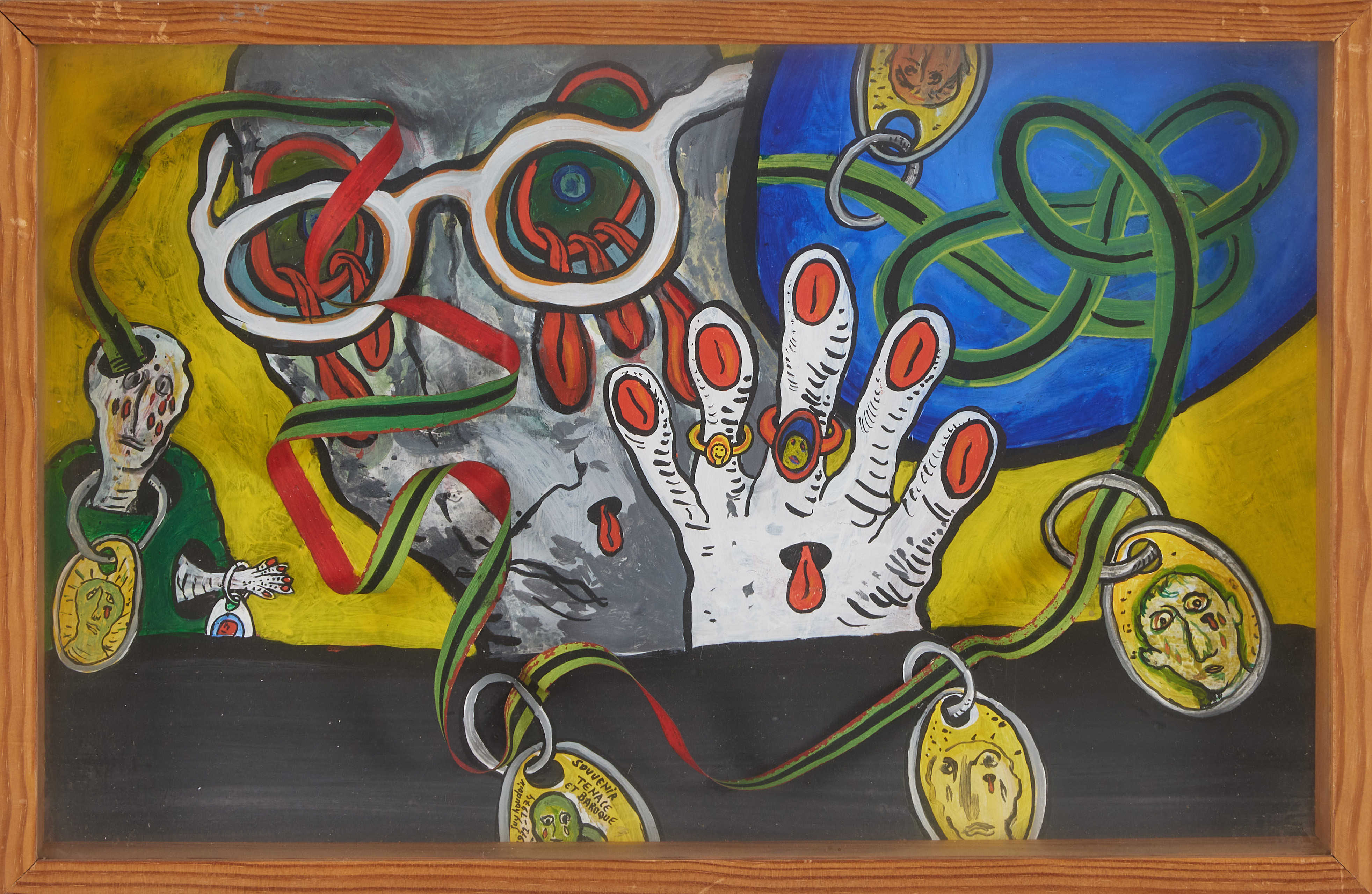 (ODON) GUY HOUDOUIN ( FRA 1940-2017). "Barockt och ihärdigt minne".