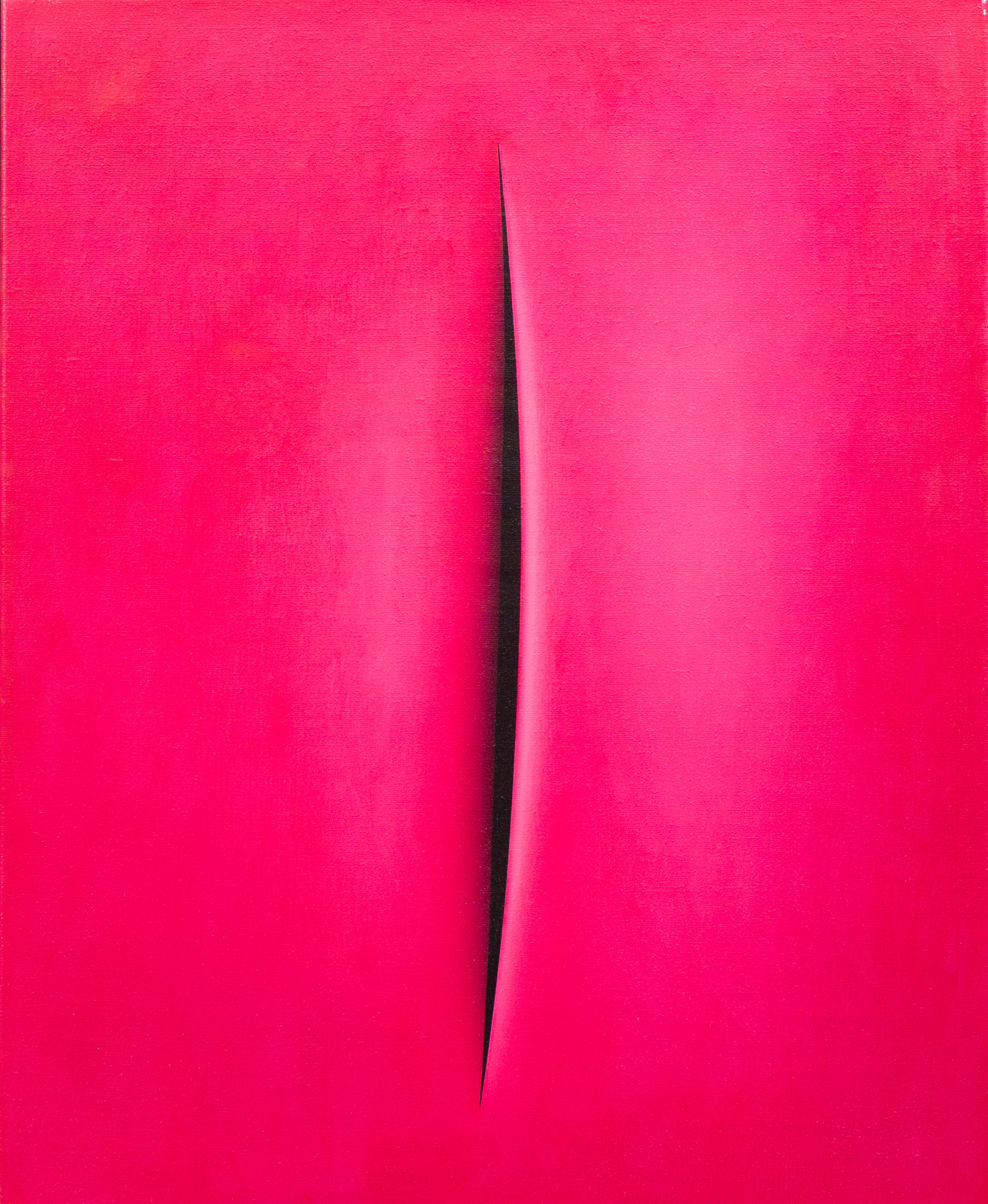 RALF ARZT (FÖDD 1963). "Hommage á Fontana XXIX", olja på duk, signerad.