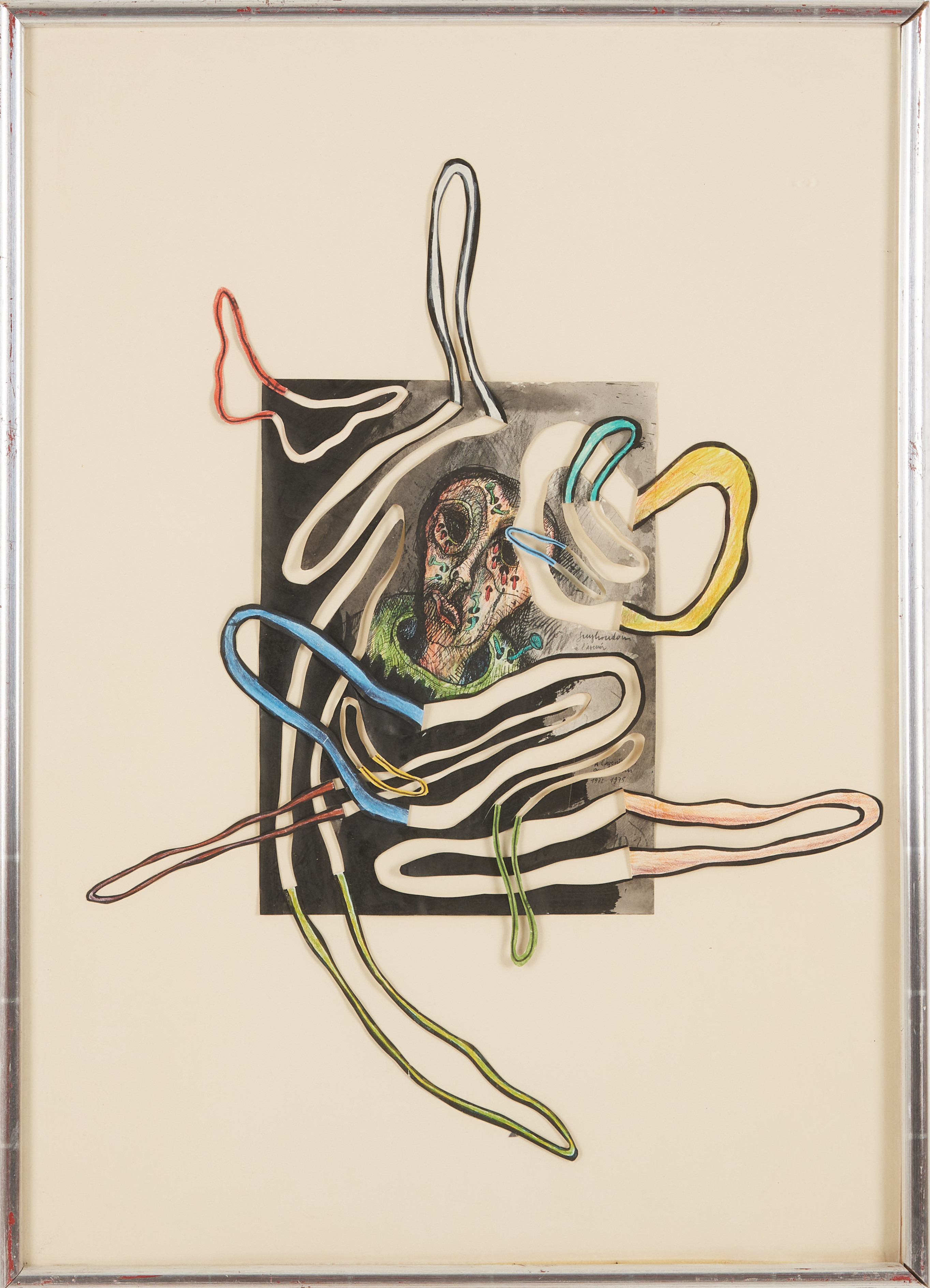 (ODON) GUY HOUDOUIN ( FRA 1940-2017). " E l'avenir".