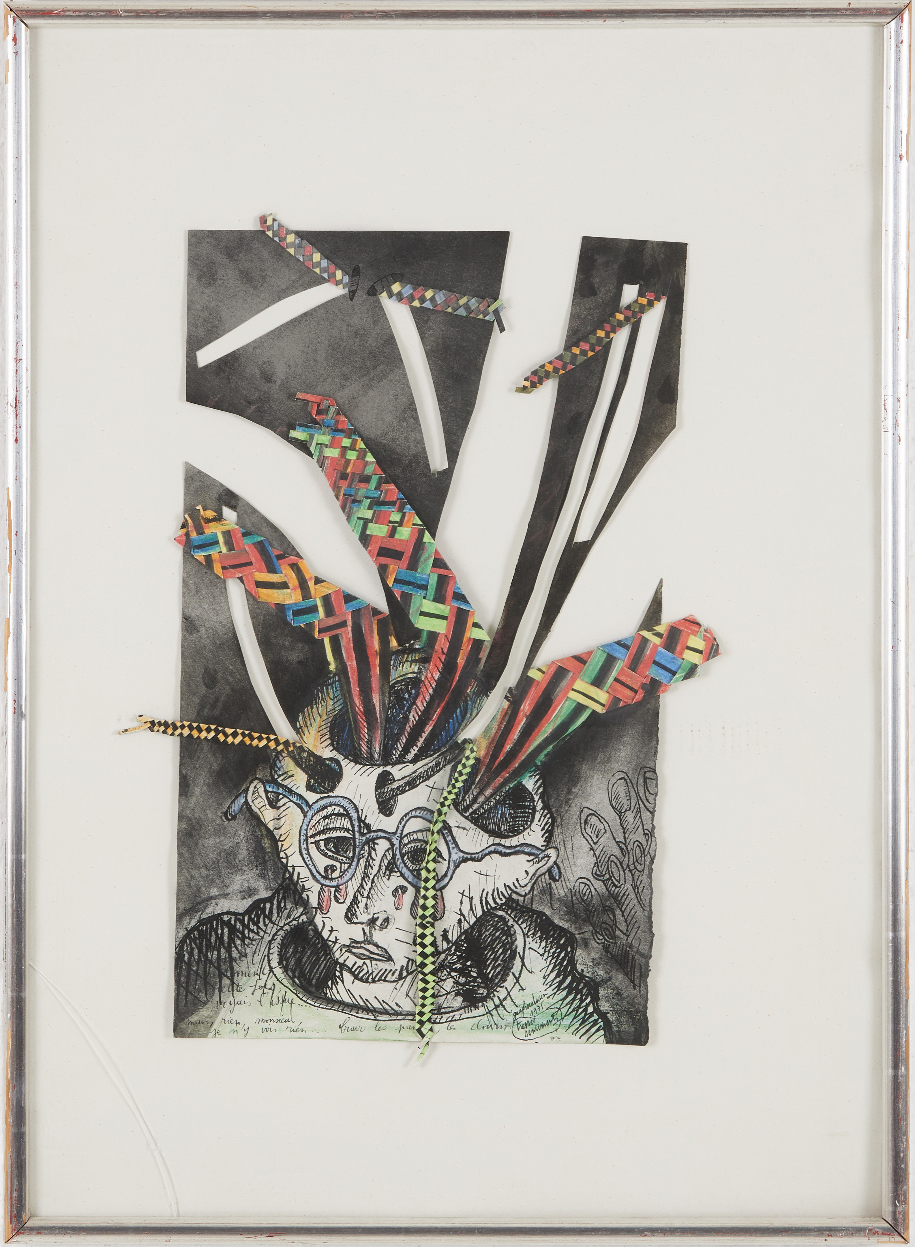 (ODON) GUY HOUDOUIN ( FRA 1940-2017). "Jag ser inget alls- (...) ".