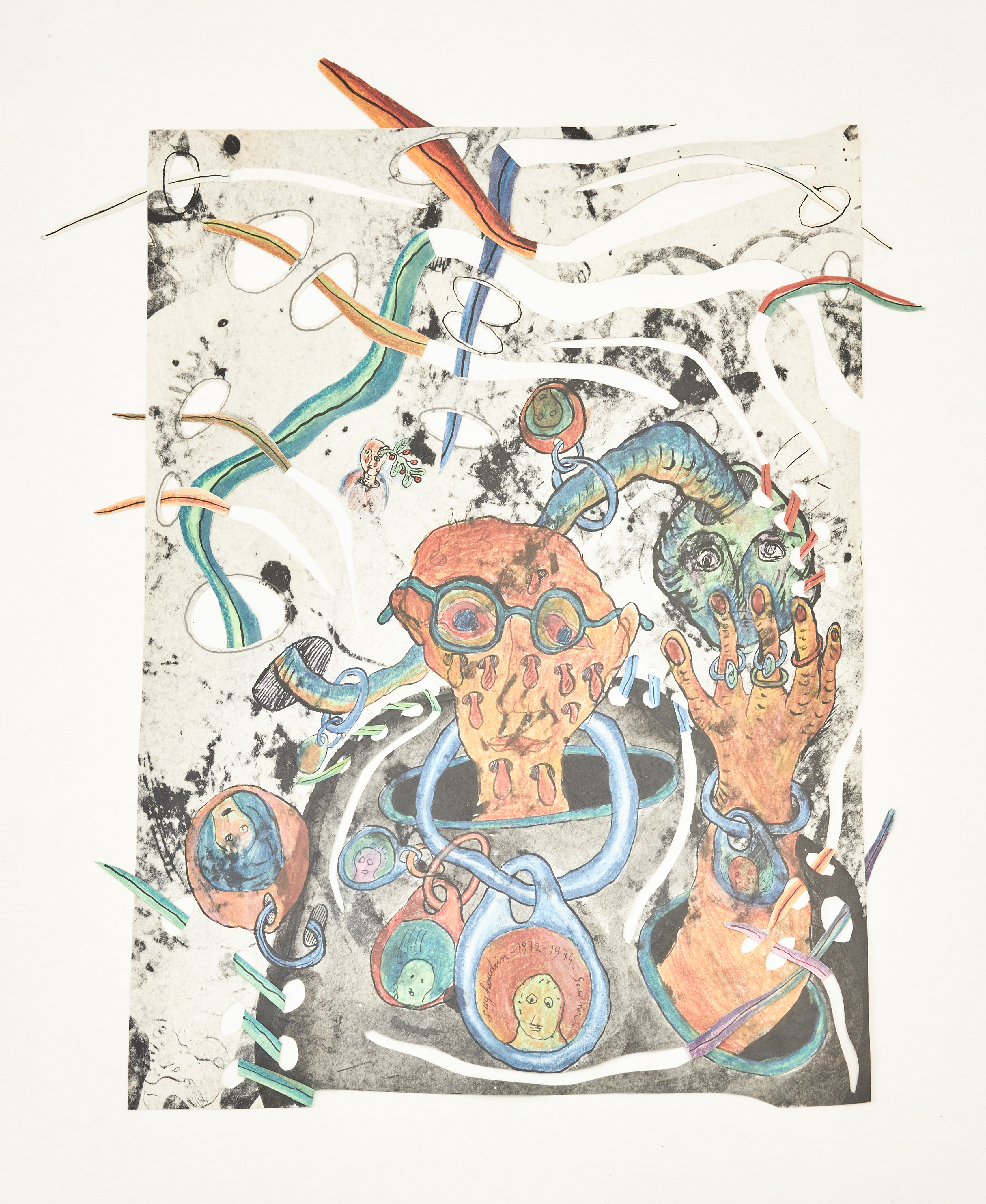 (ODON) GUY HOUDOUIN ( FRA 1940-2017). "Souvenir".