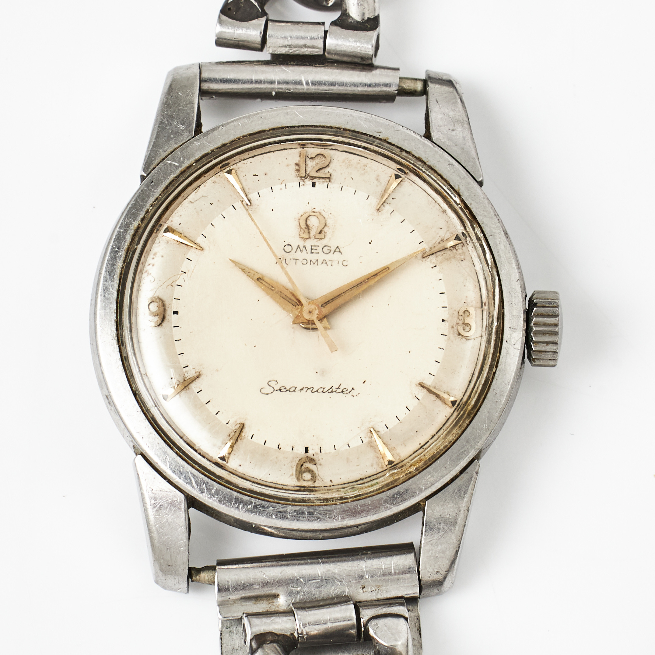 OMEGA, Seamaster, armbandsur, 34 mm, stål, ca 1956.