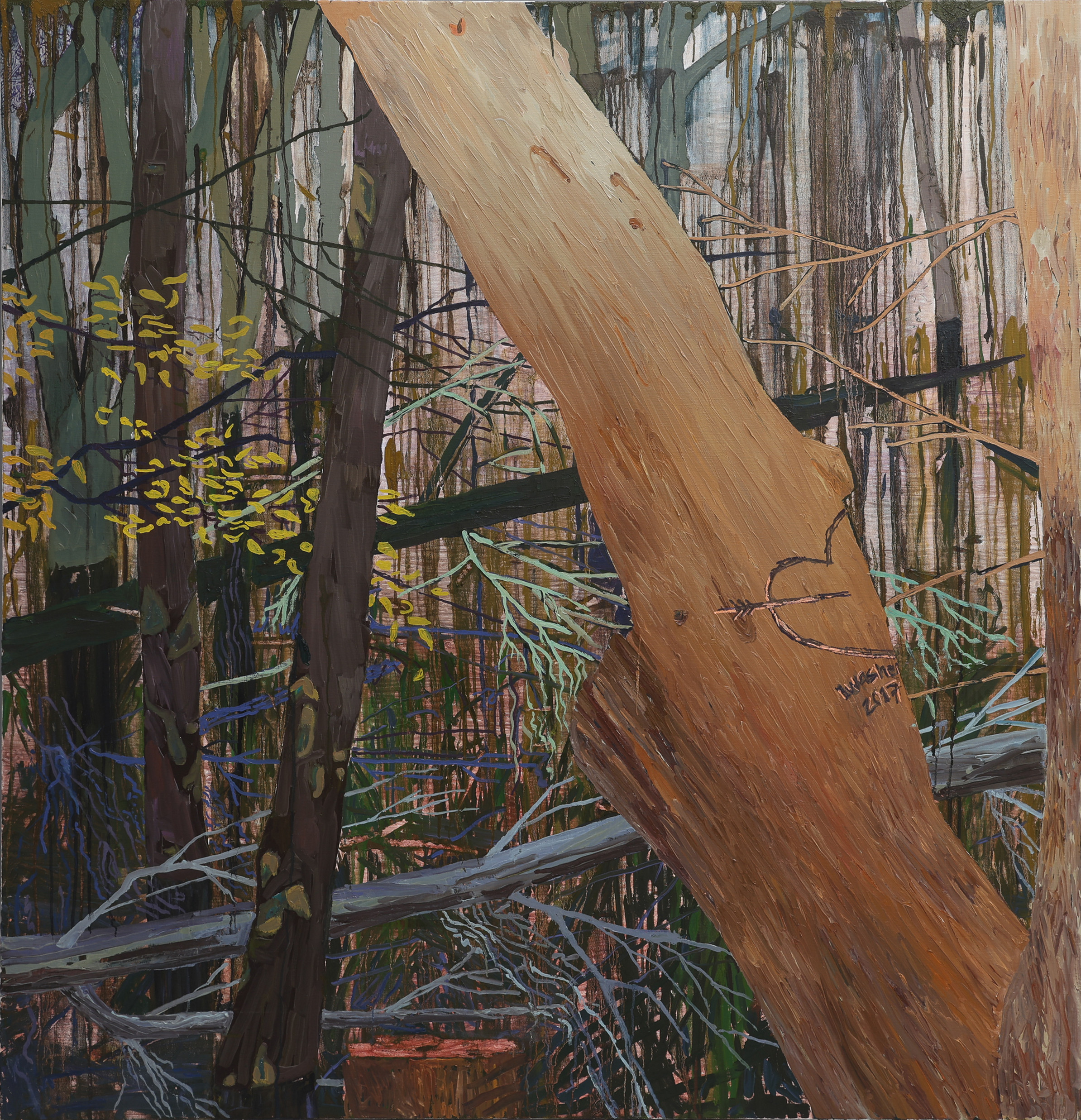 SOFIE JOSEFSSON (FÖDD 1970). UR SVITEN PUNKSKOGEN: "LOVE SWAMP", 2017.