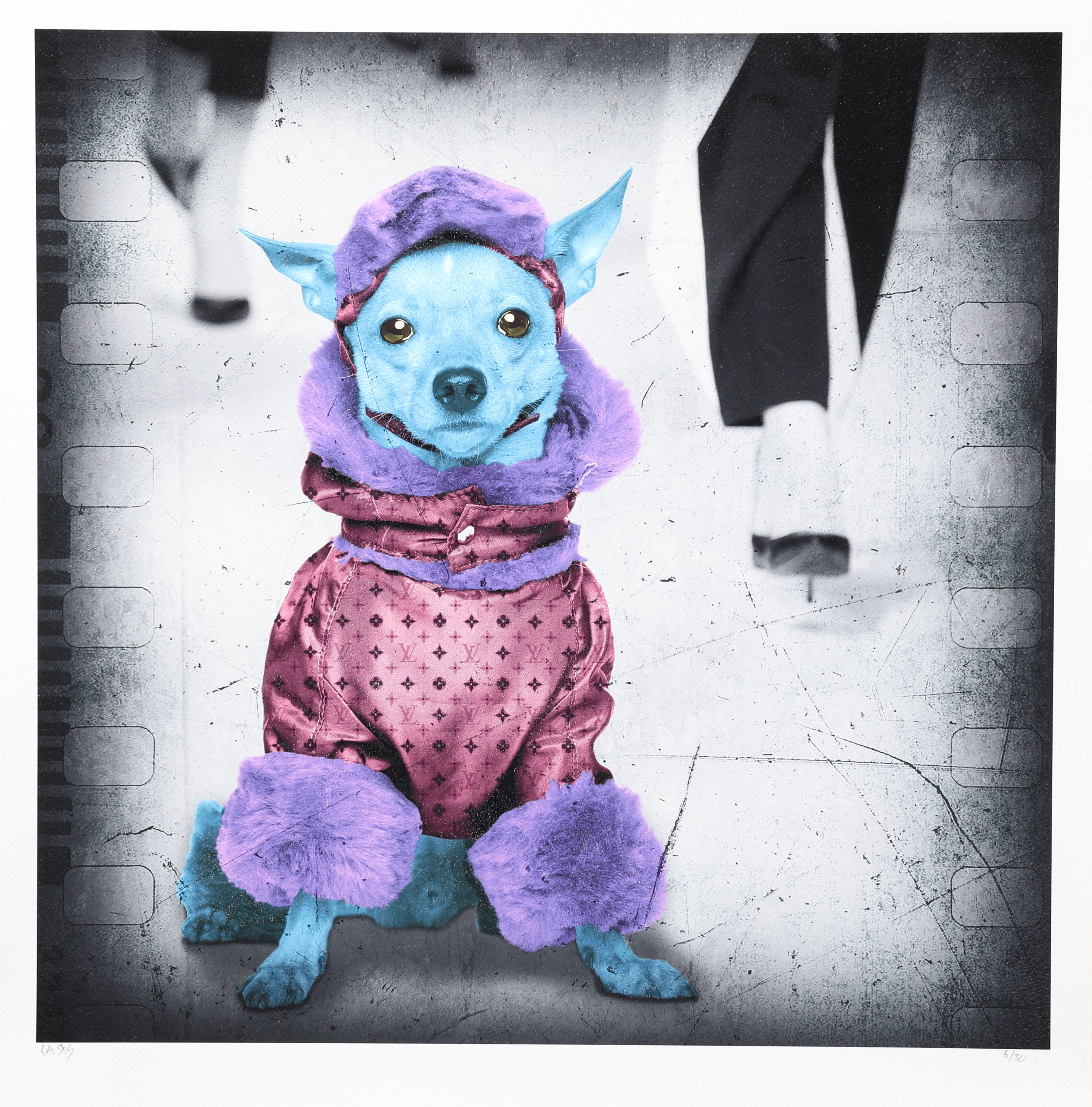 LARS TUNEBO. Mixed media, ”Fashion Statement”, signerad, numrerad 5/30.