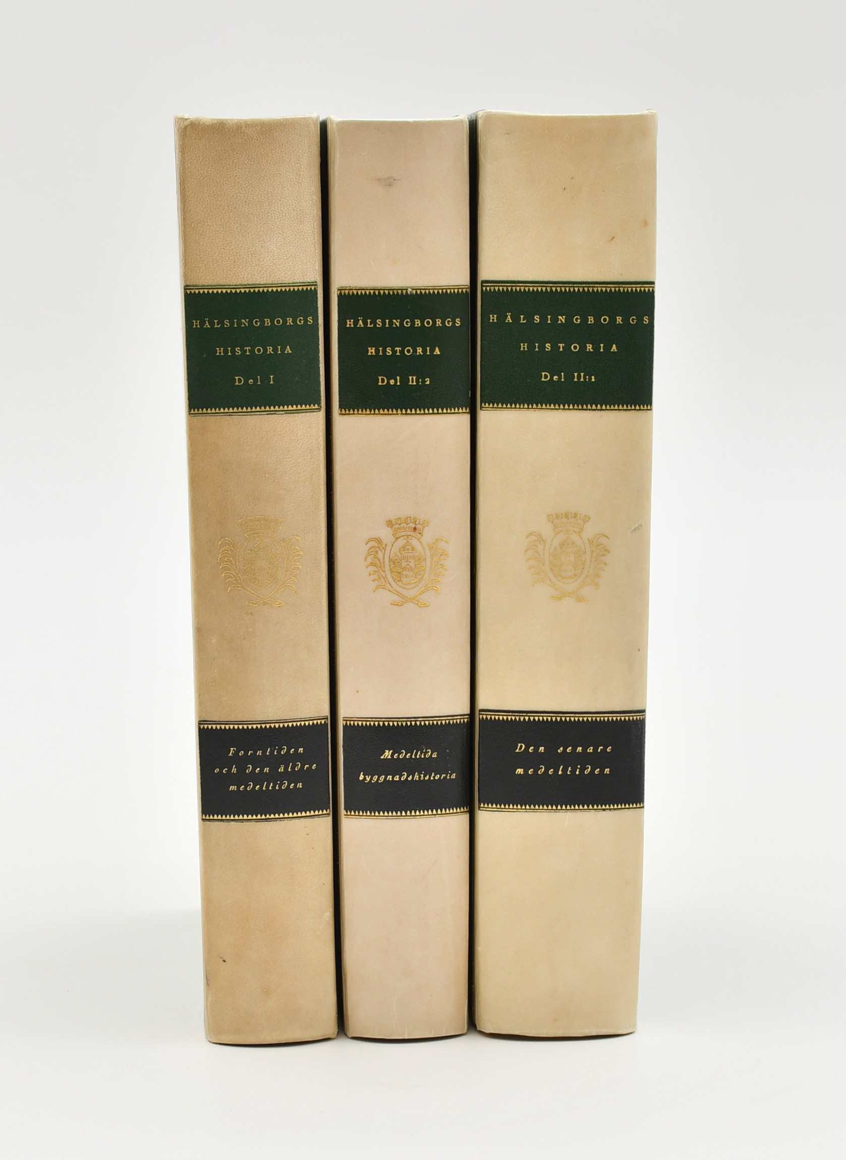 Hälsingborgs historia I-II:2. 3 vol.