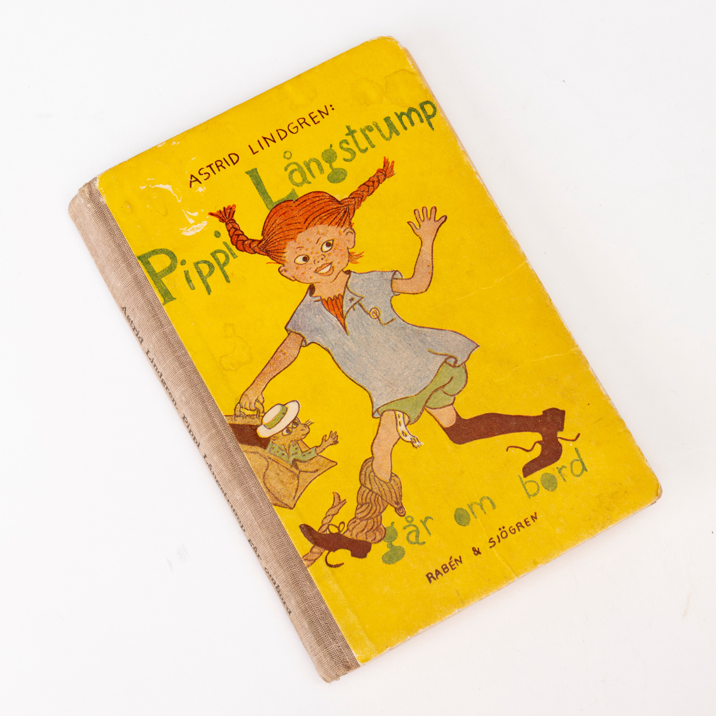 ASTRID LINDGREN. Pippi Långstrump går ombord. Rabén & Sjögren. Stockholm, 1946.