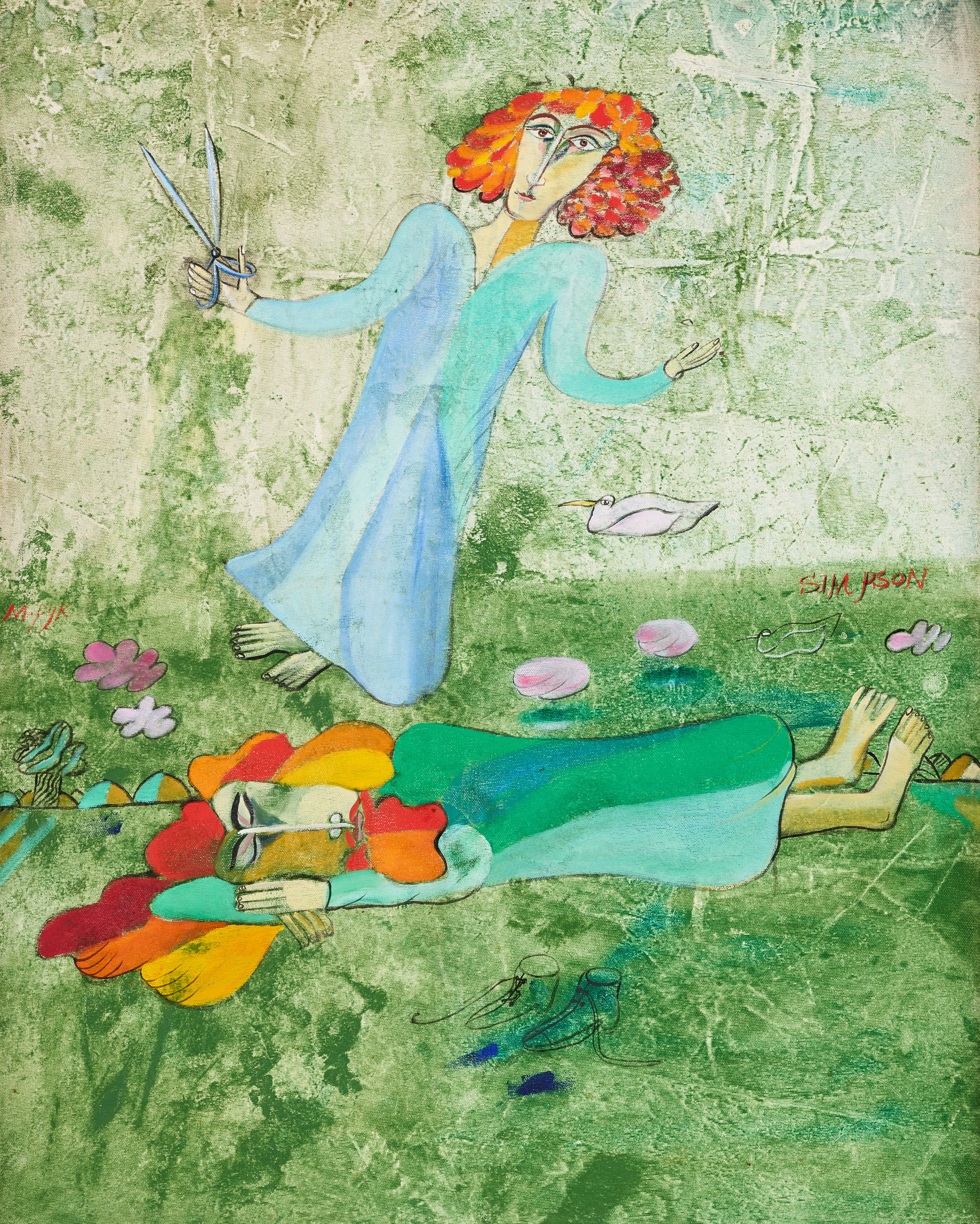 MADELEINE PYK. "Simpson och Delila".