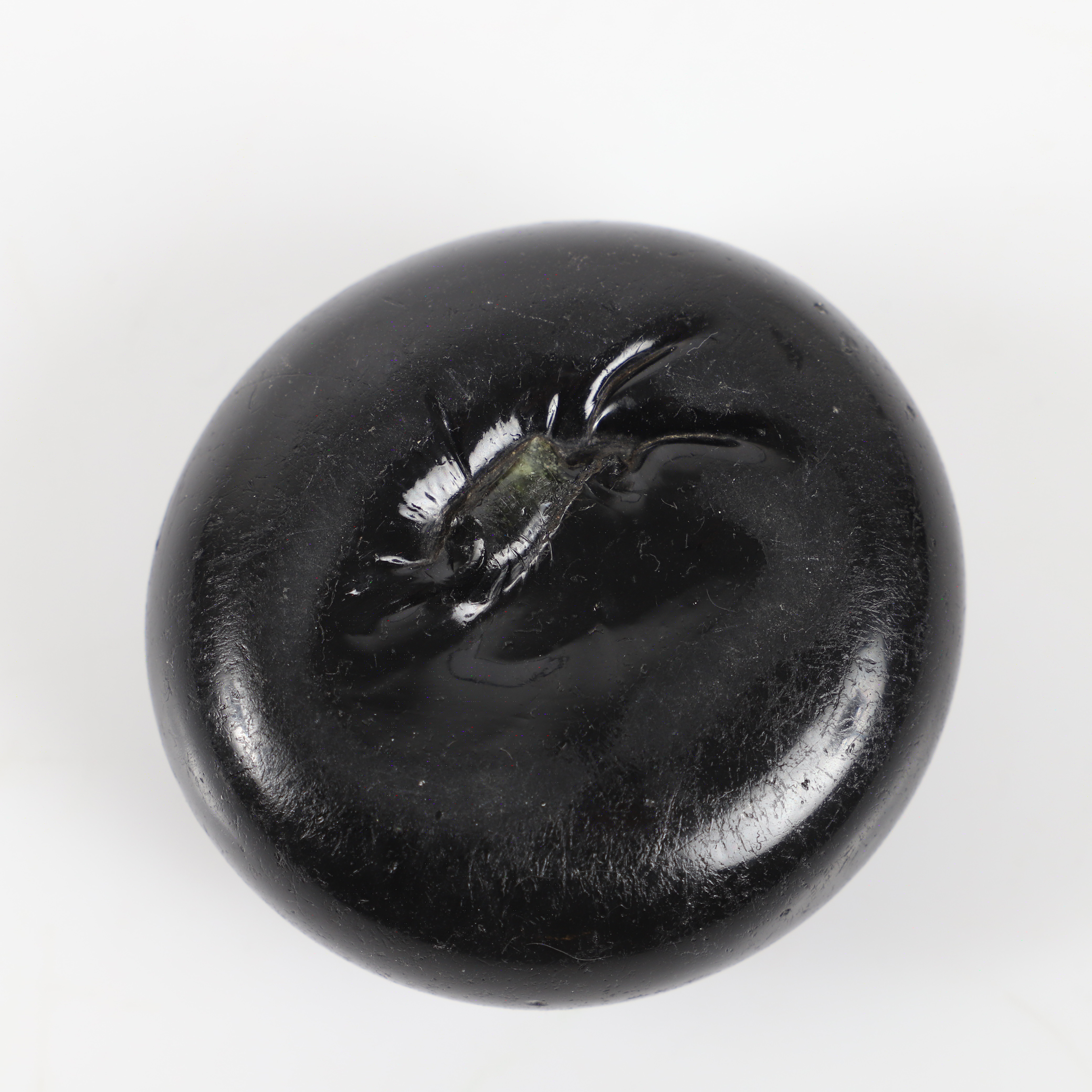 GLÄTTESTEN, glas, 1700/1800-tal.