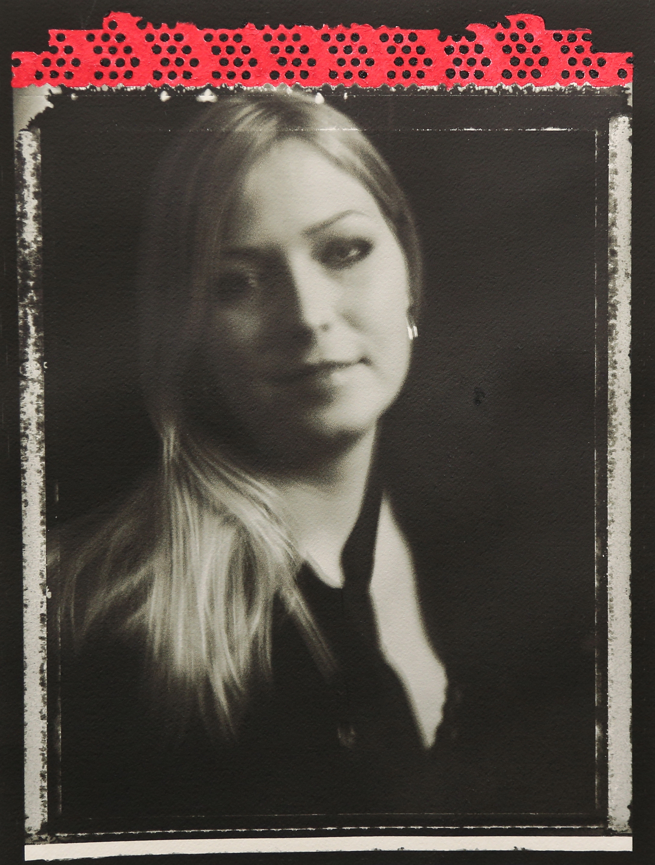 HÅKAN AHLDEN. #Pola Woman #4. Gicléetryck behandlad med akvarell färg, signerad samt numrerad 1/1 U.P.