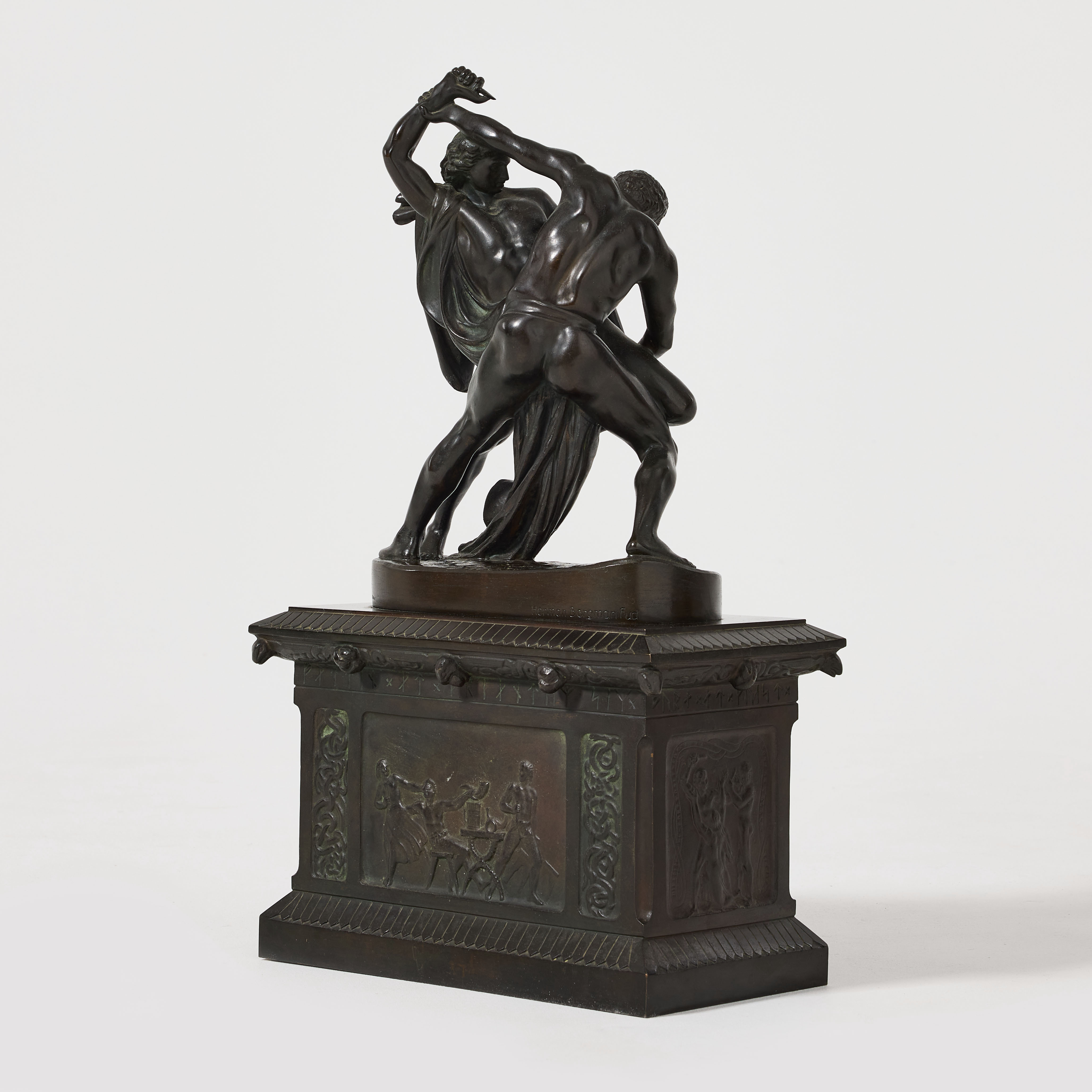 JOHAN PETER MOLIN (1814‑1873). ”Bältesspännarna”.