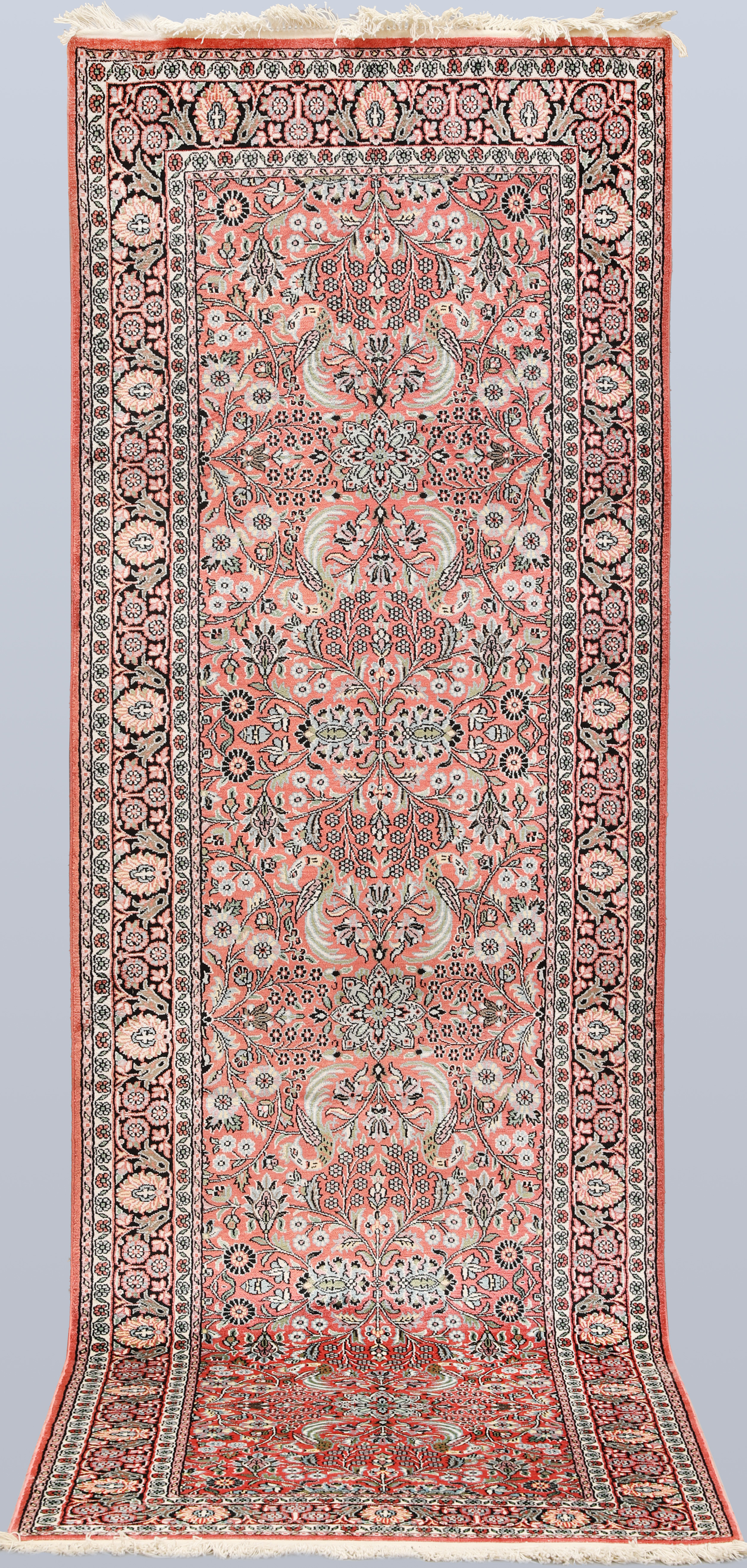 ORIENTMATTA. Silke Kashmir gallerimodell, bomullsvarp, 314 x 97 cm.