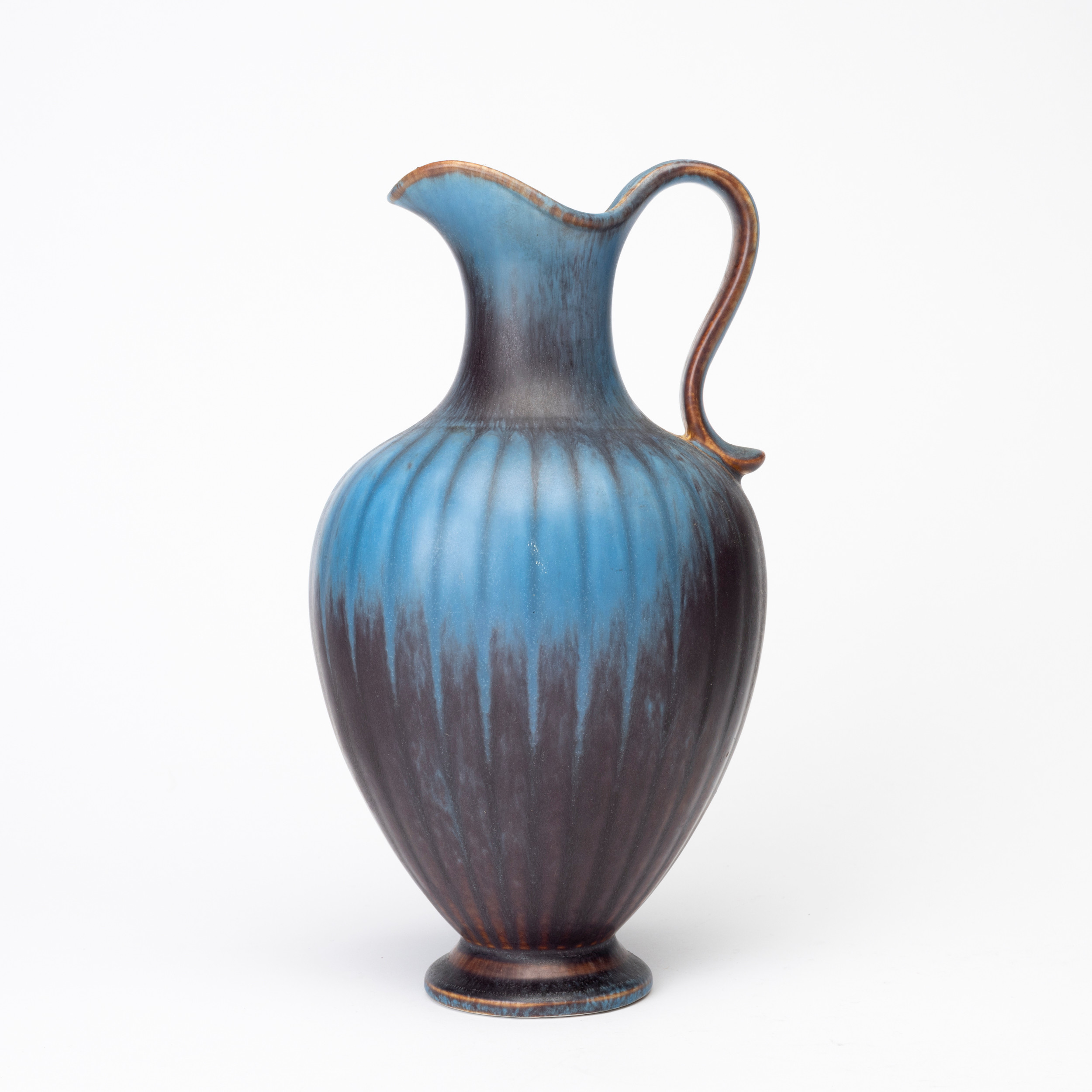 GUNNAR NYLUND. Kanna, stengods, modell PA, signerad, Rörstrand, 1940/50-tal.