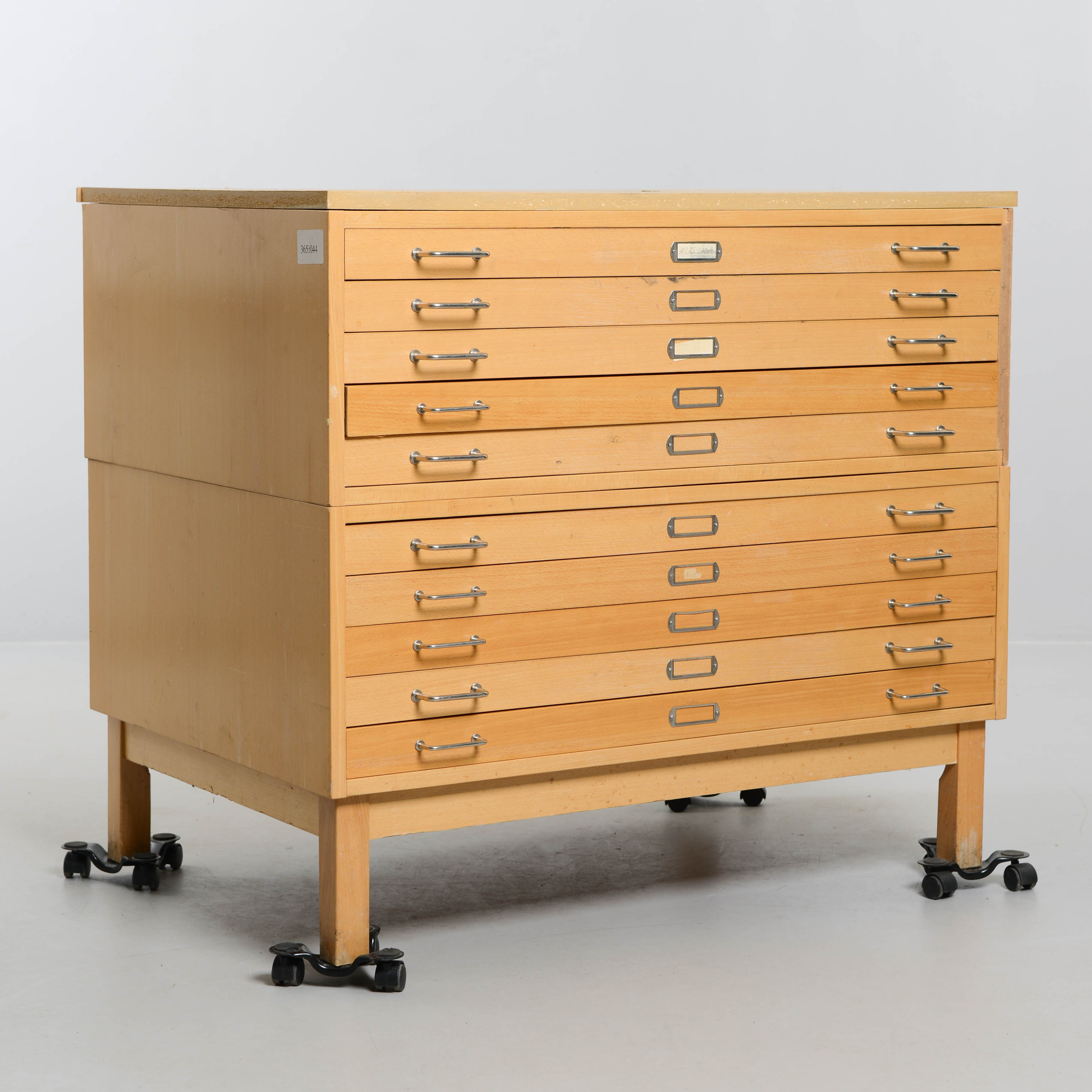 ARKIVSKÅP/RITNINGSSKÅP, 1900-talets andra del.