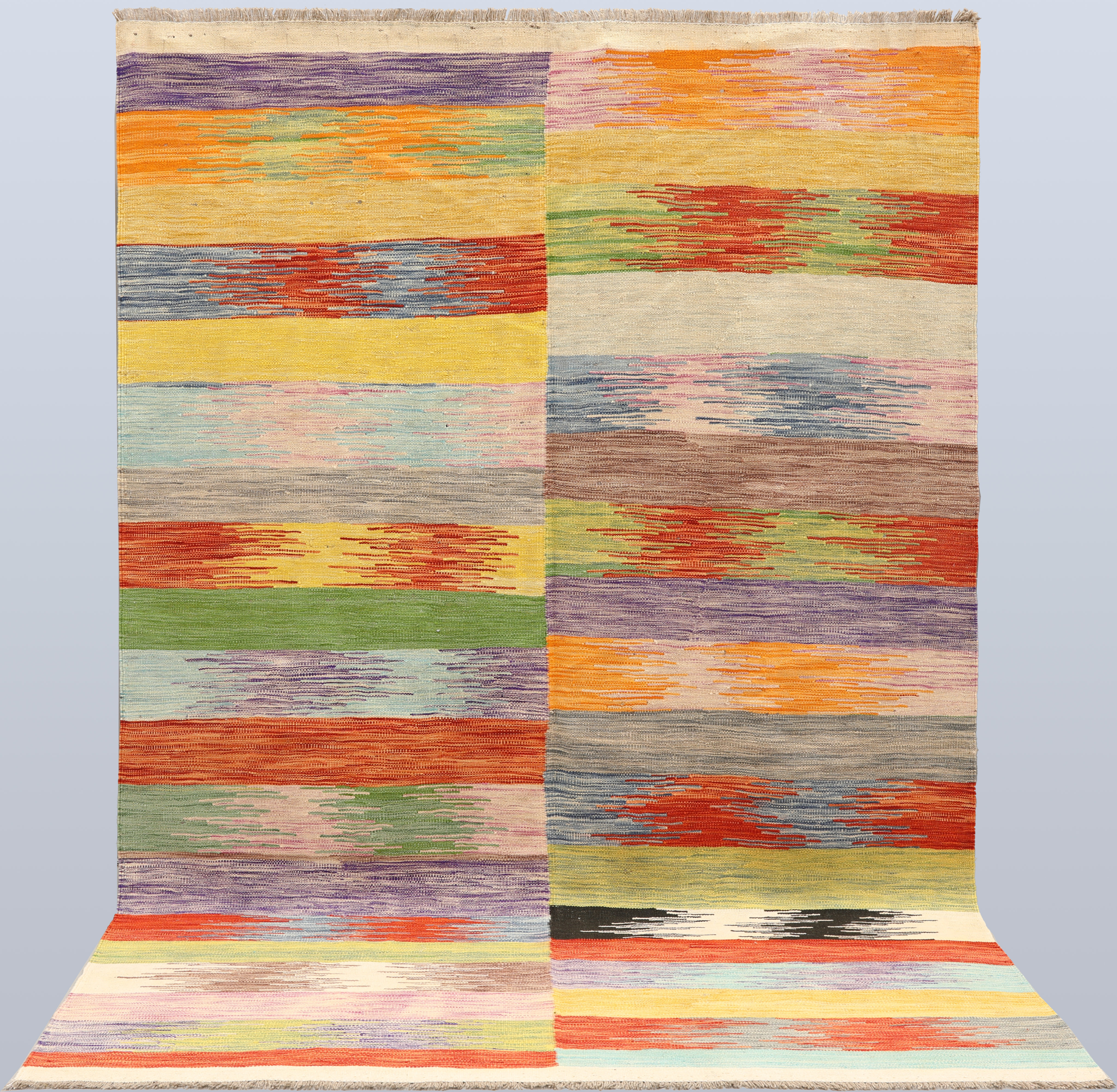 ORIENTMATTA. Kelim modern design, 300 x 195 cm.