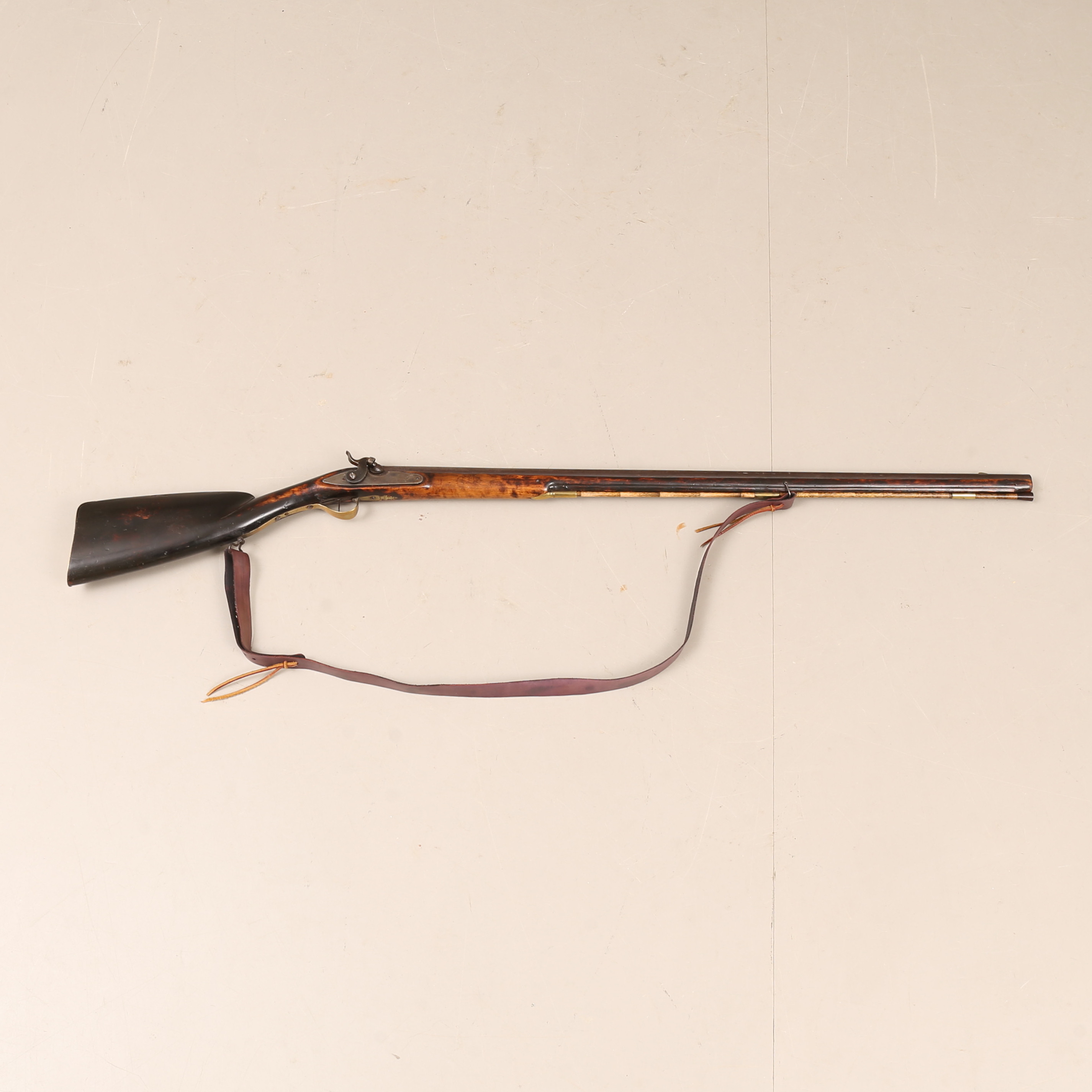 SLAGLÅSBÖSSA, svensk kring 1850.