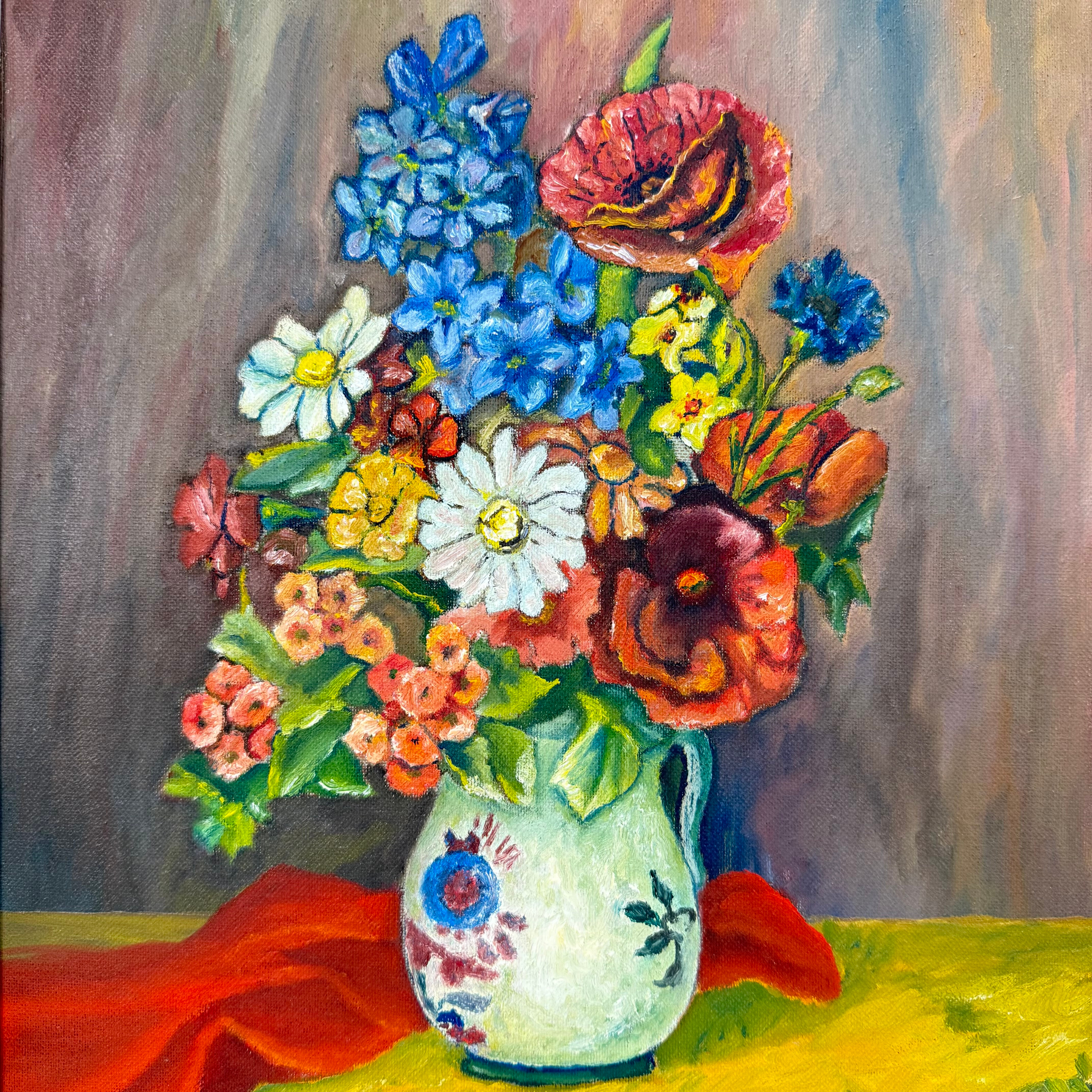 SVEN JACOBSSON. OLJEMÅLNING, stilleben, signerad och daterad -69.