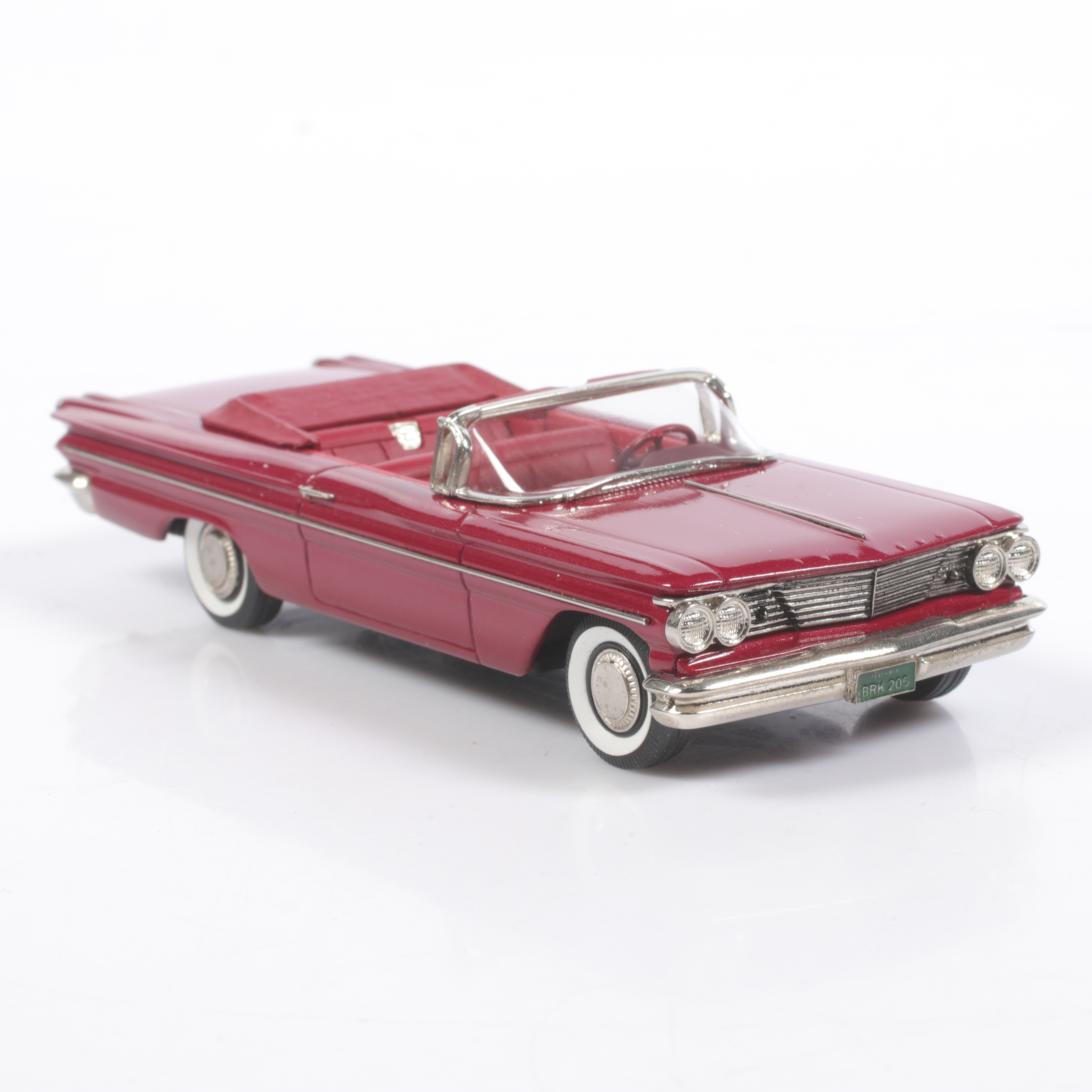 MODELLBIL, metall/resin, Pontiac Catalina Convertible, 1960, Brooklin Models, skala 1:43.