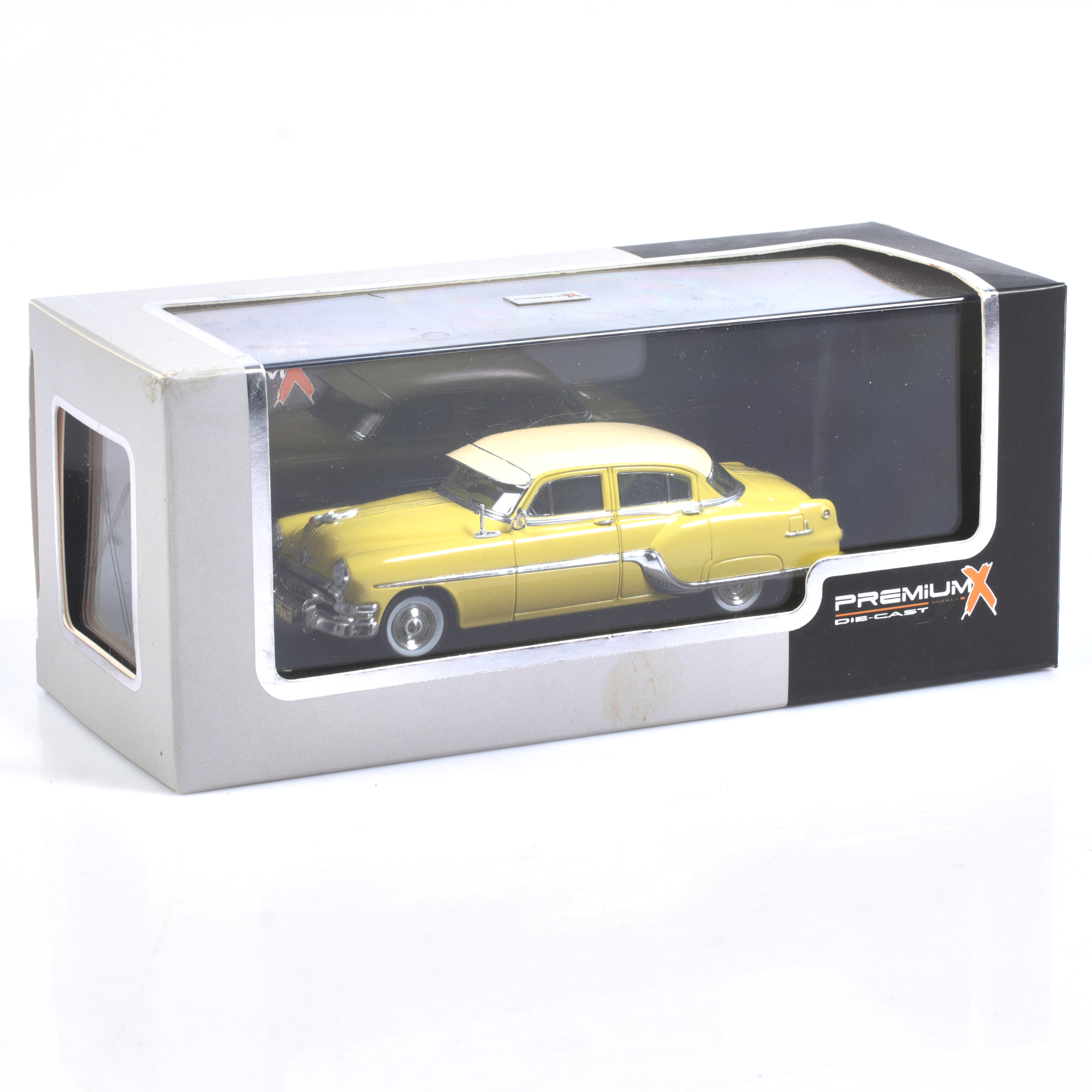 MODELLBIL, metall/resin, Pontiac Chieftain, 1954, PremiumX, skala 1:43.