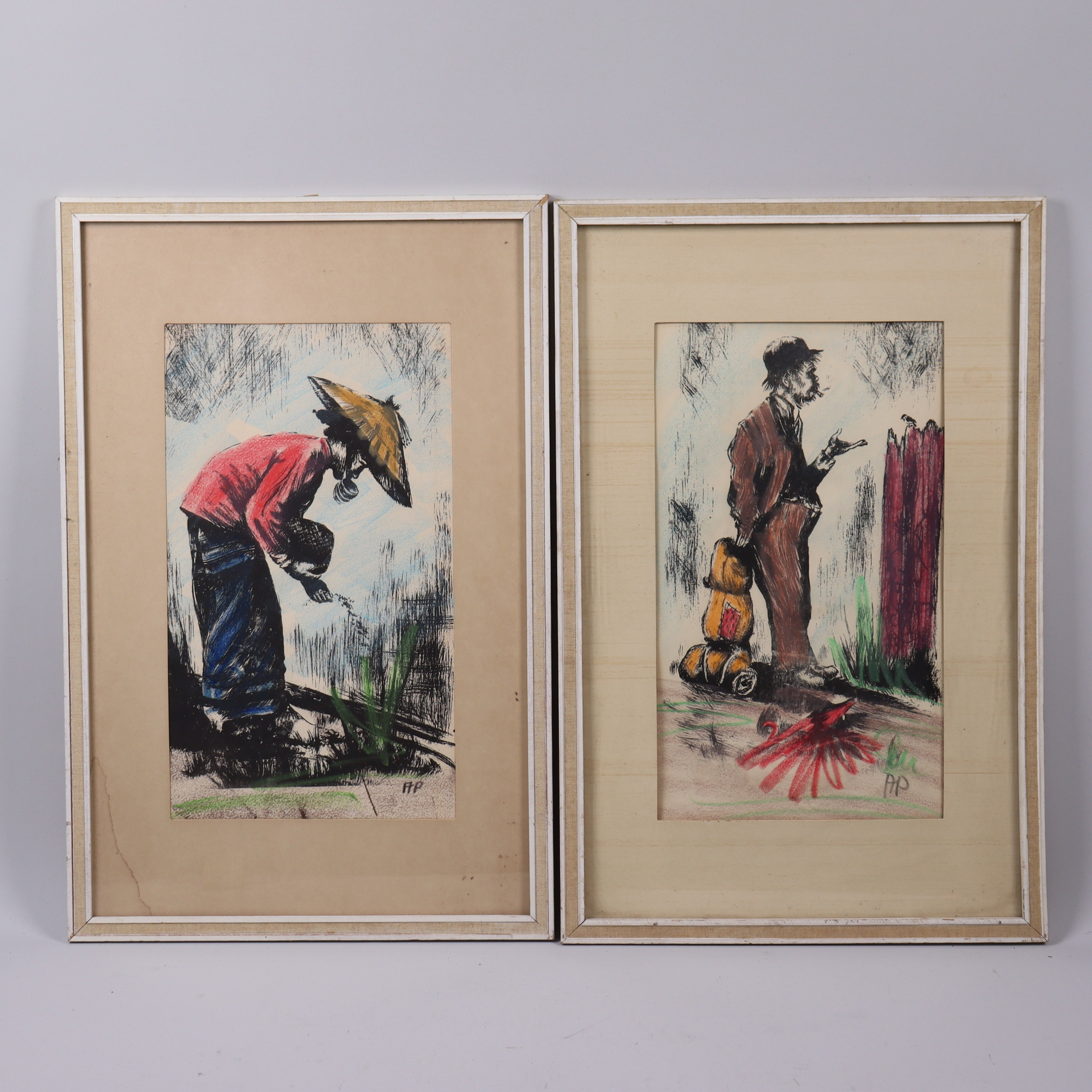 ALICE POPP. blandteknik, asiatisk odlare samt luffare.