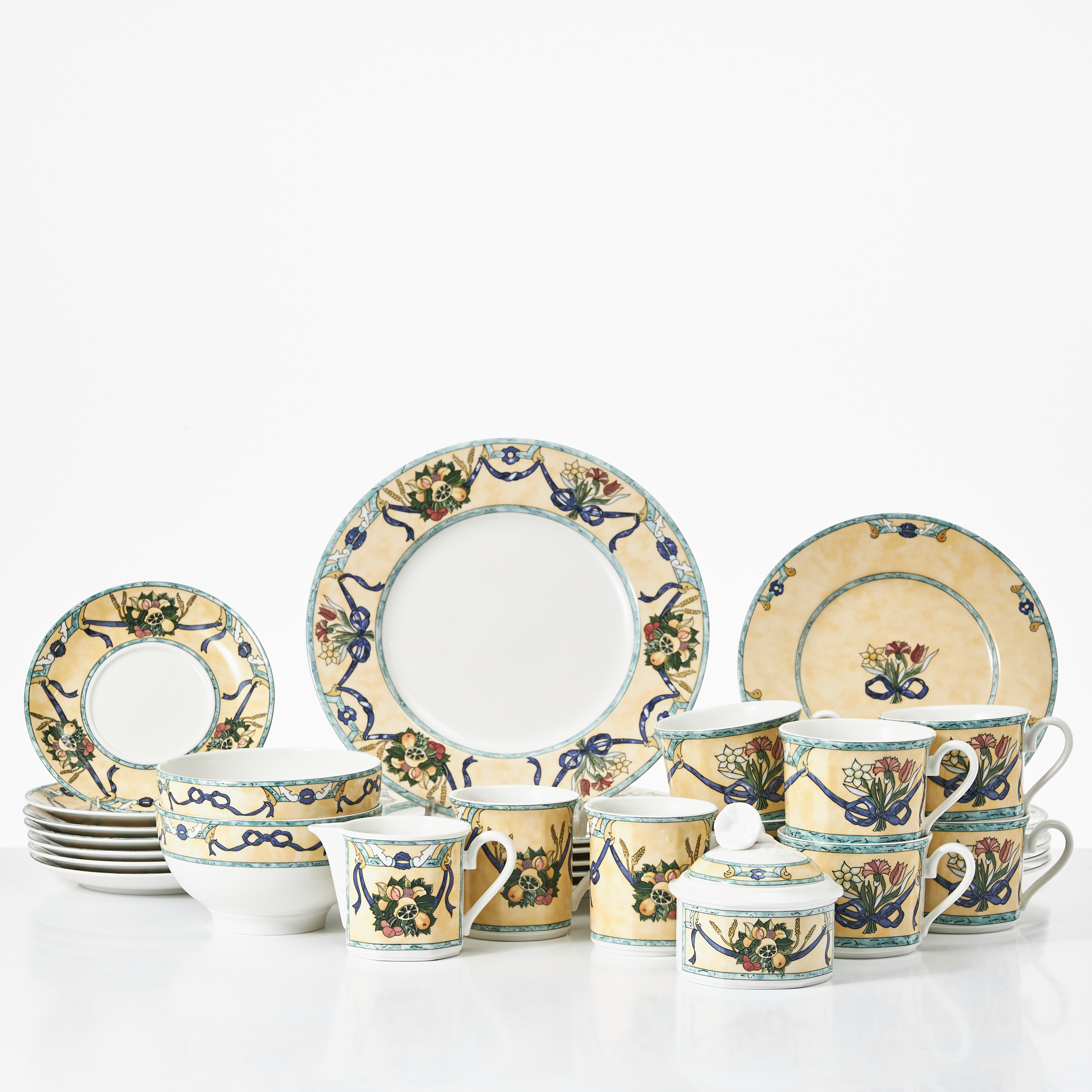 "Castellina", mat- och teservis, 24 delar, Villeroy & Boch/Cittá & Campagna, Tyskland.