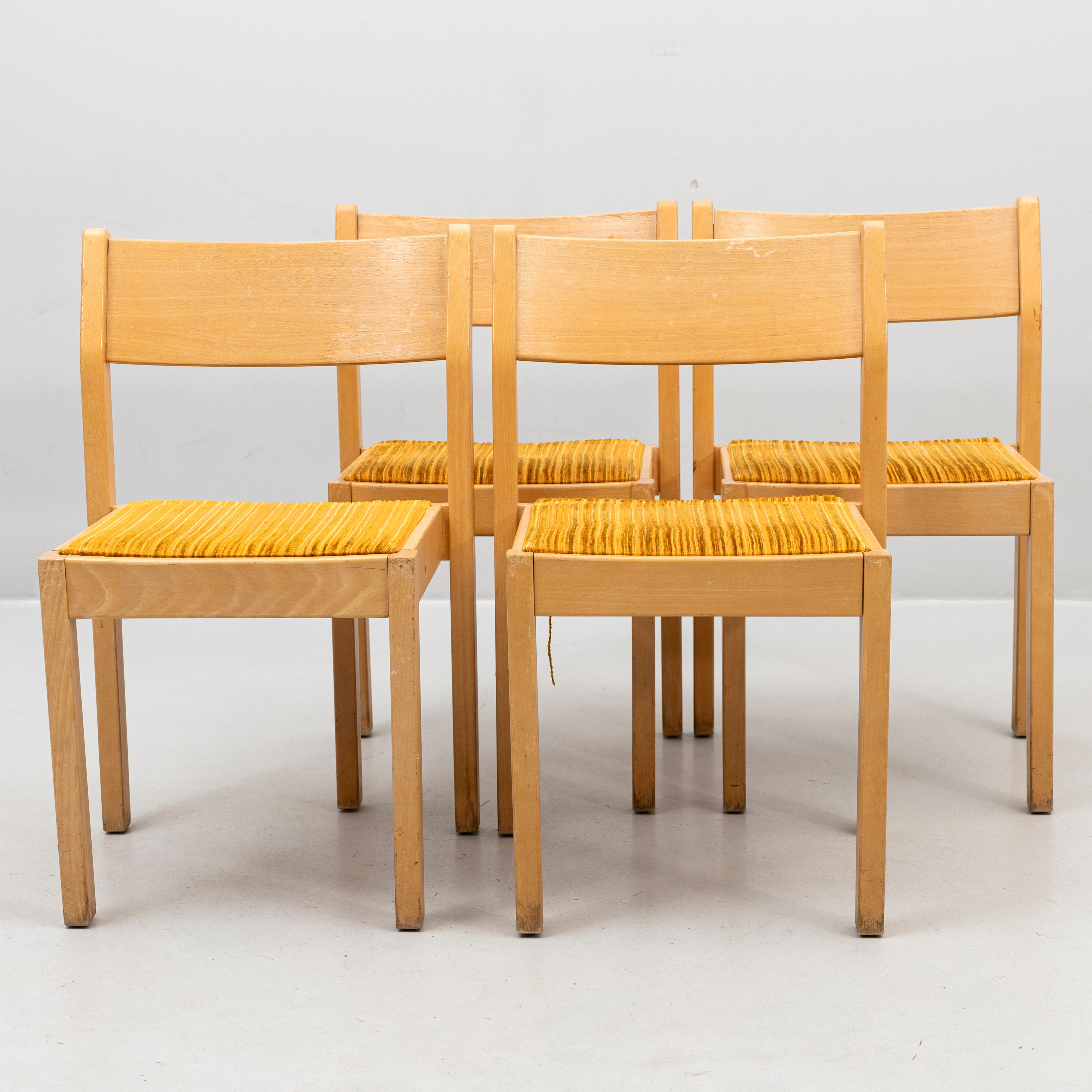 STOLAR, 4 st, stapelbara, bok, 1980/90-tal.