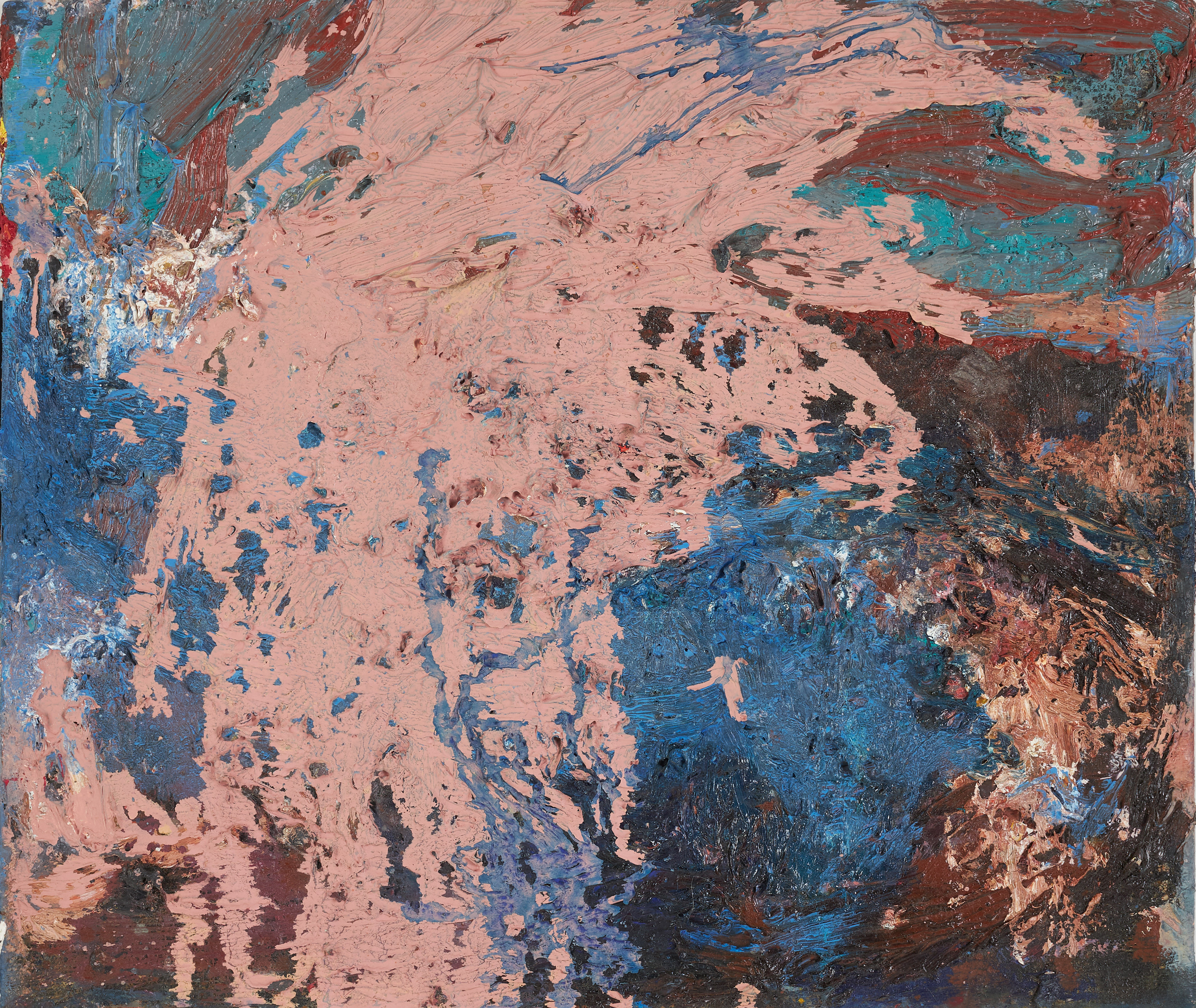 ANDREAS BLOMQUIST. "Röda drankar till J Nash", tergo monogramsignerad A B.