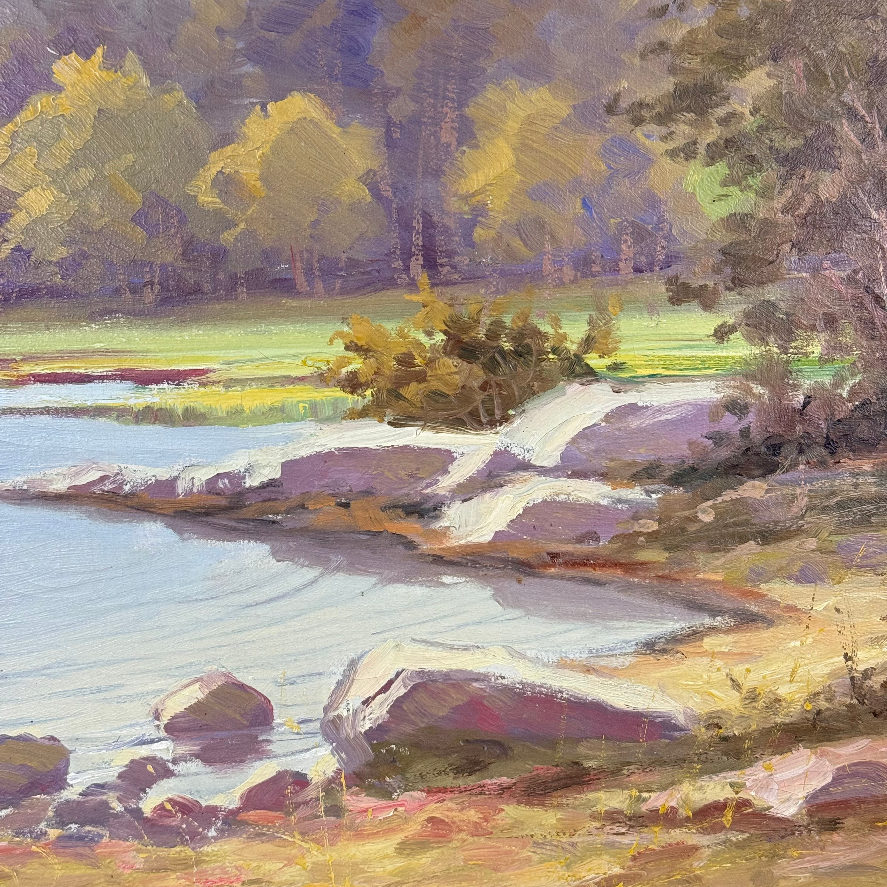 ARTHUR HEICKELL. oljemålning på duk , signerad.