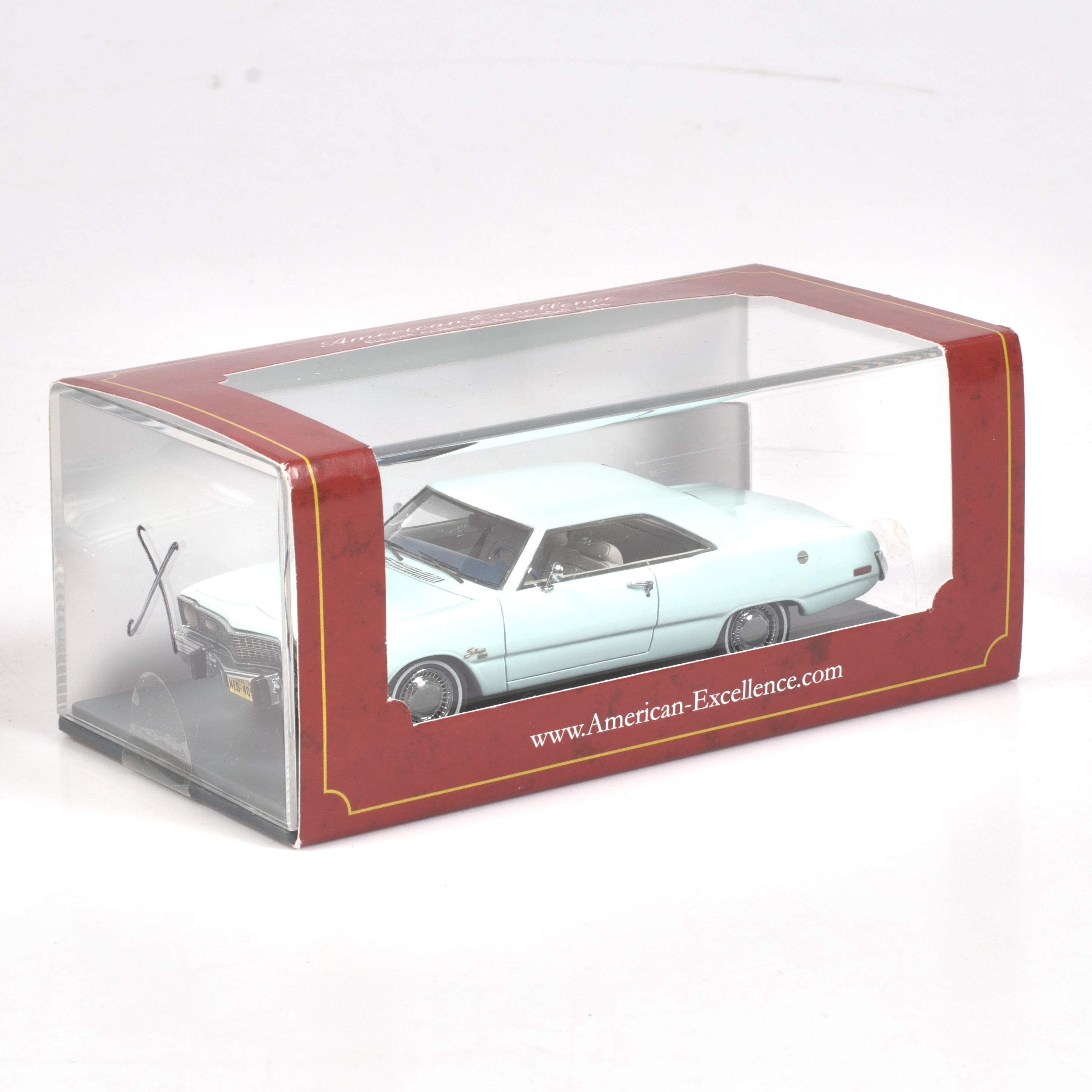MODELLBIL, metall/resin, Dodge Dart Swinger, NEO Models, skala 1:43.