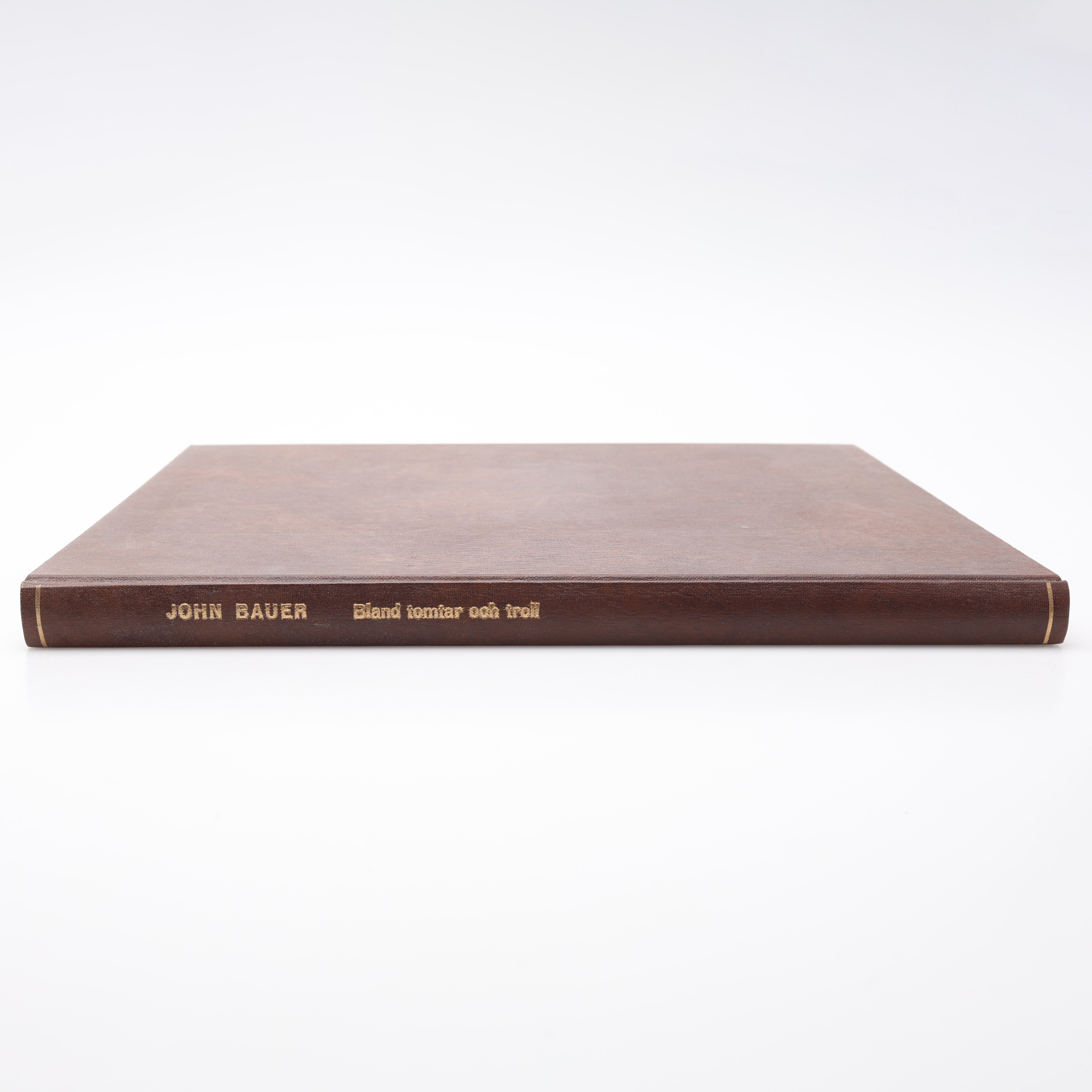 JOHN BAUER. TRETTIO BILDER I MEZZOTYPI TILL ETT URVAL SAGOR IBLAND TOMTAR OCH TROLL ÅREN 1907-1915.