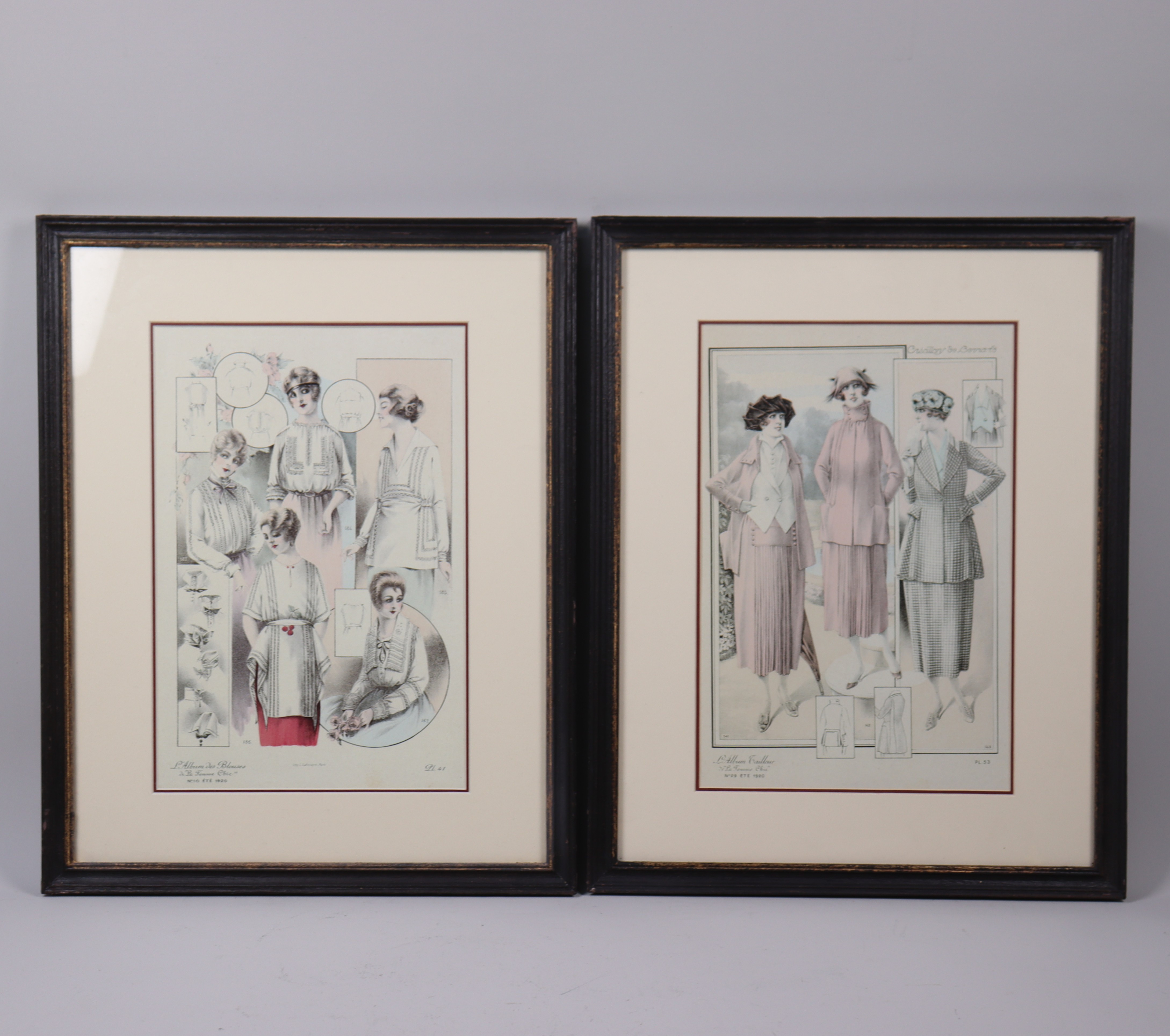 TAVLOR, dekorativa modetryck, 1900/2000-tal, 2 st.