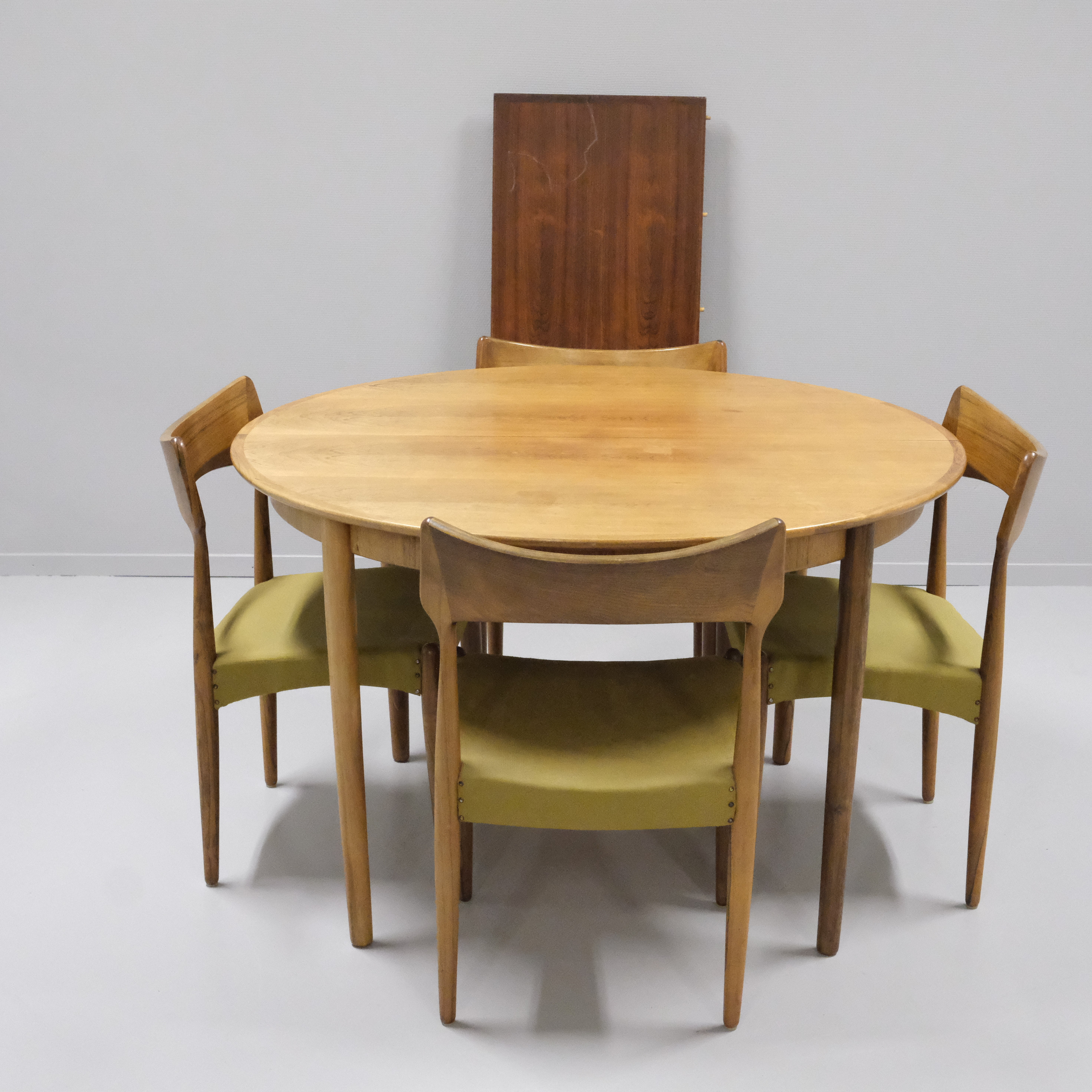 MATSALMÖBEL, PALISANDER, 1960-TAL, 6 DELAR.