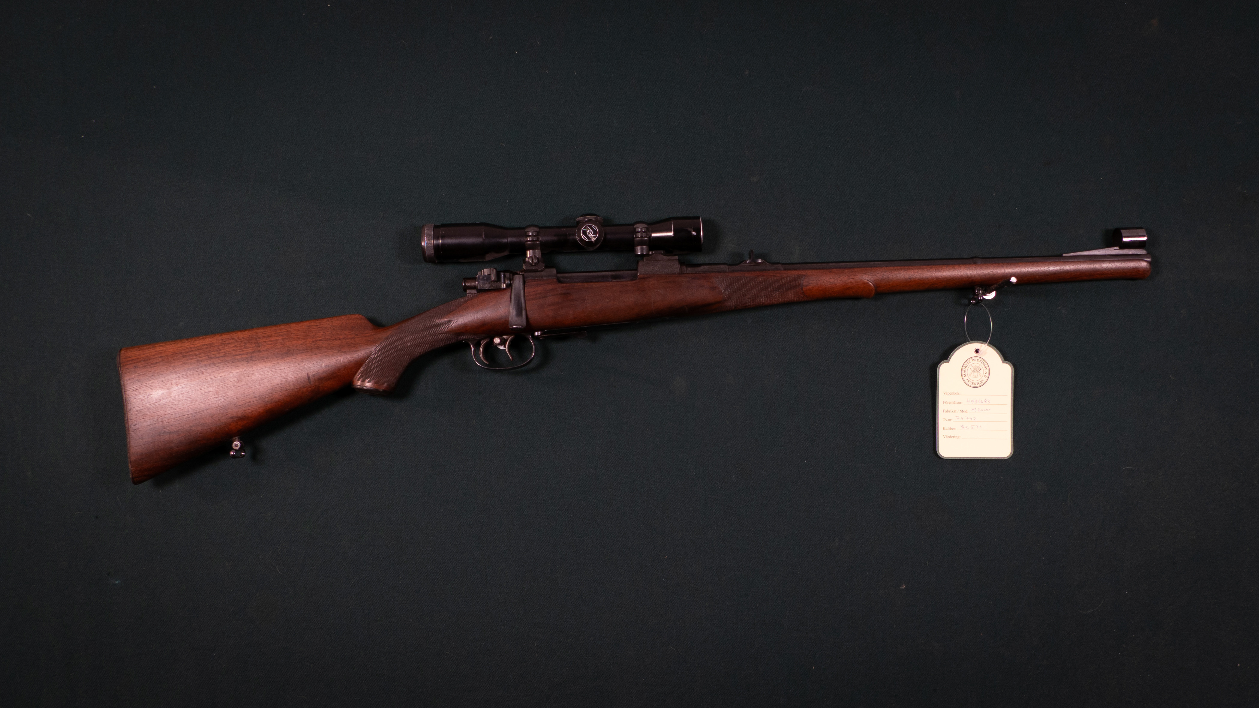 Mauser 98 Sporting Carbine 8x57IS #74742. SE0902197.