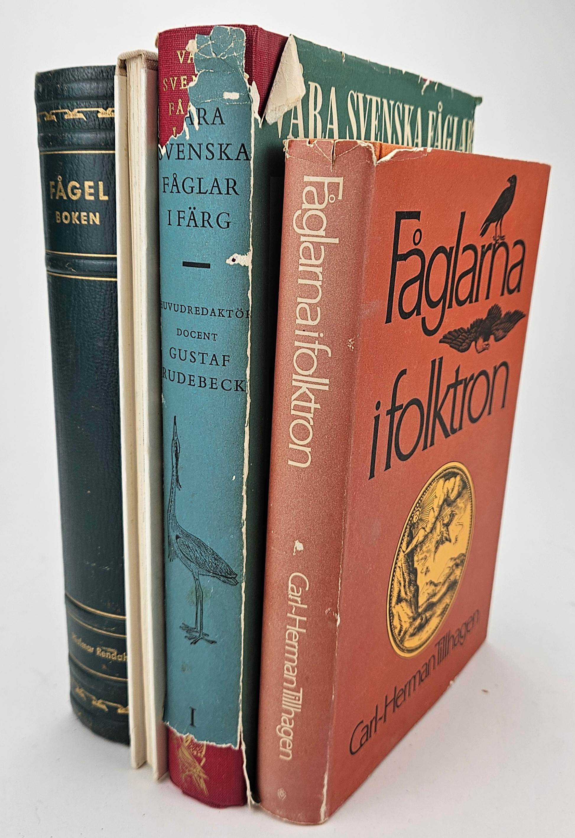 BÖCKER, 4 st, zoologi och konst, 1900-tal.