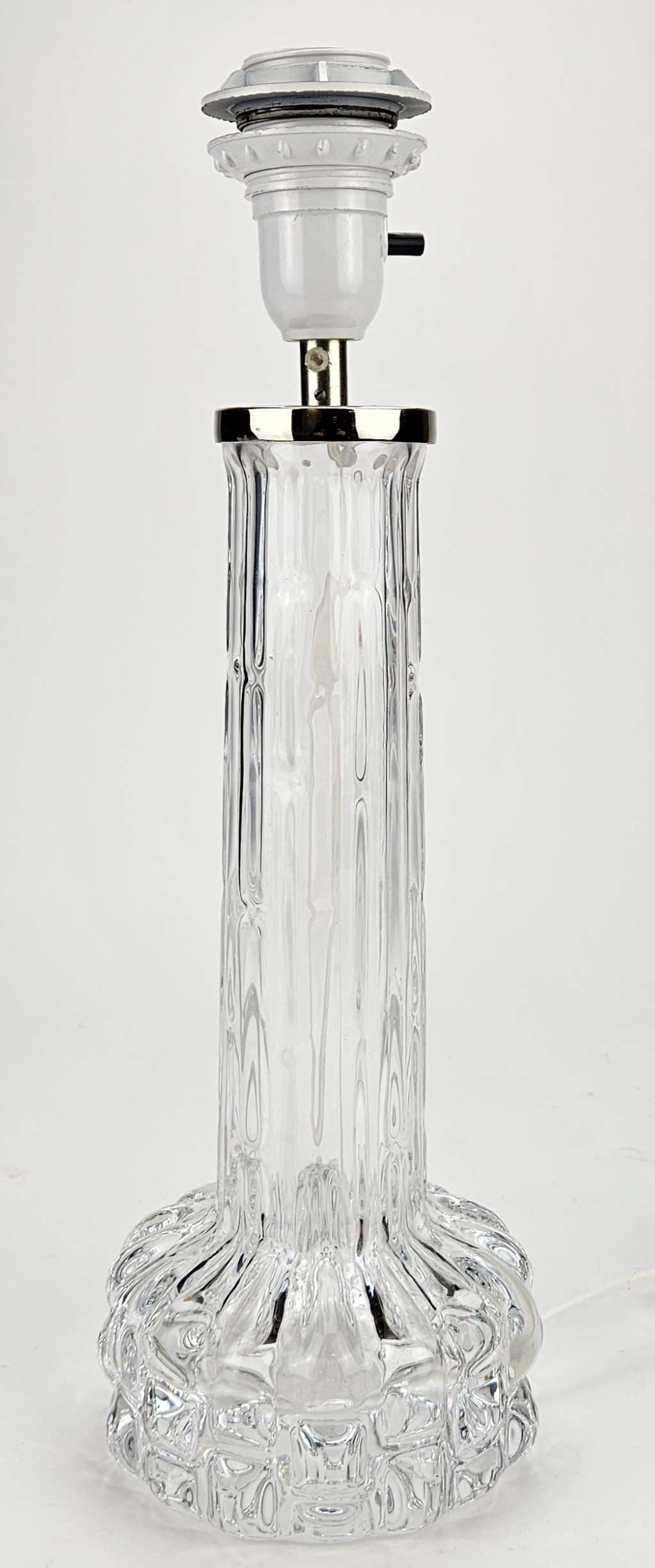 BORDSLAMPA, Carl Fagerlund, Orrefors, signerad.