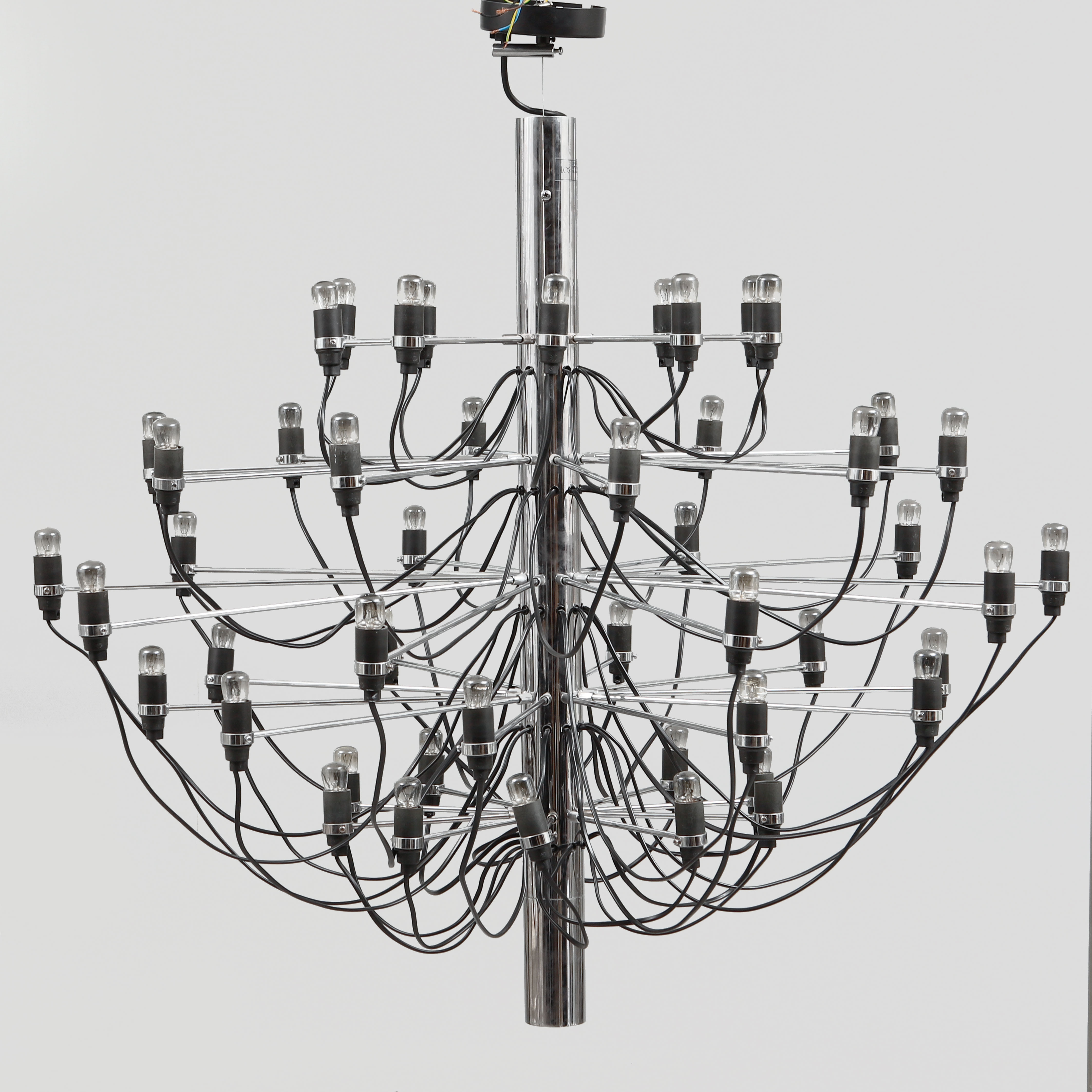 GINO SARFATTI. Taklampa, "2097/50", Flos, Italien.